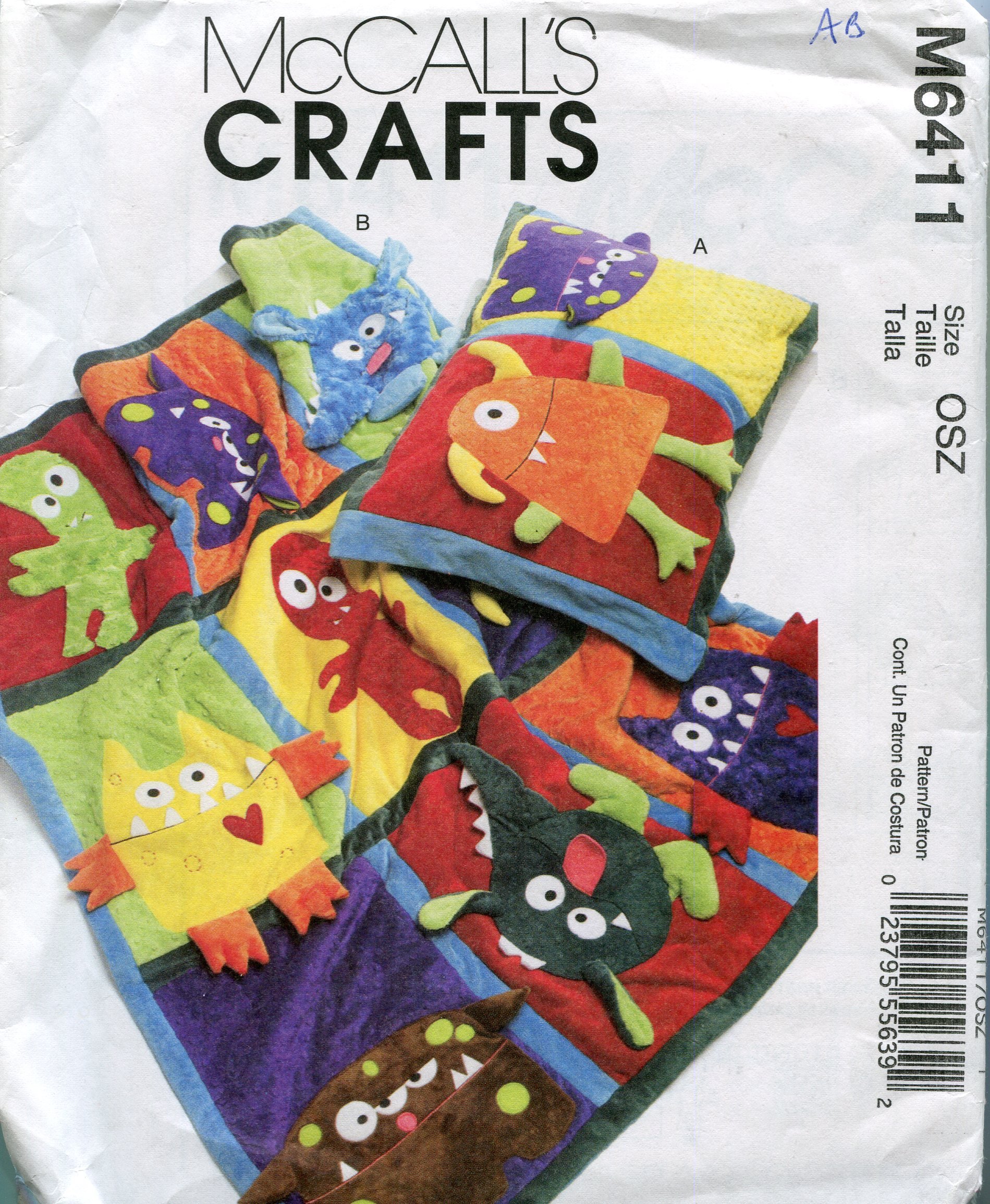 McCall's M6411 Quilt and Pillow Case Set - Easy Sewing Pattern for DIY Home Decor, Bedding & Gift Making - Perfect for Quilting Projects, Throw Pillow Covers, and Cozy Bedroom Accessories