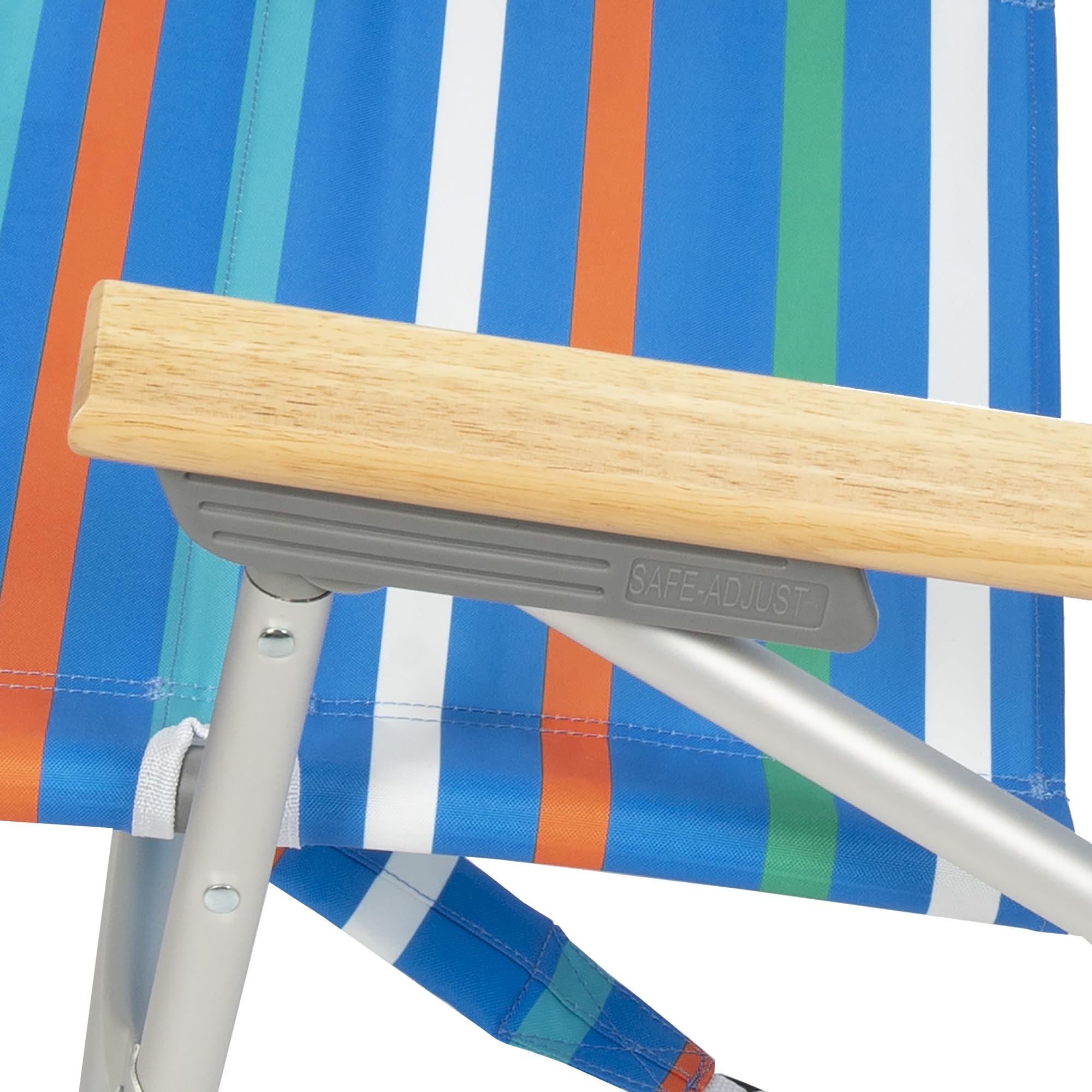 Tommy Bahama 2-Pack Folding Beach Chairs with 4-Position Adjustable Backrest & 12.8