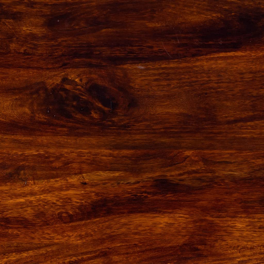 Mango Wood Coffee Table - Hand Painted Storage for Living Room