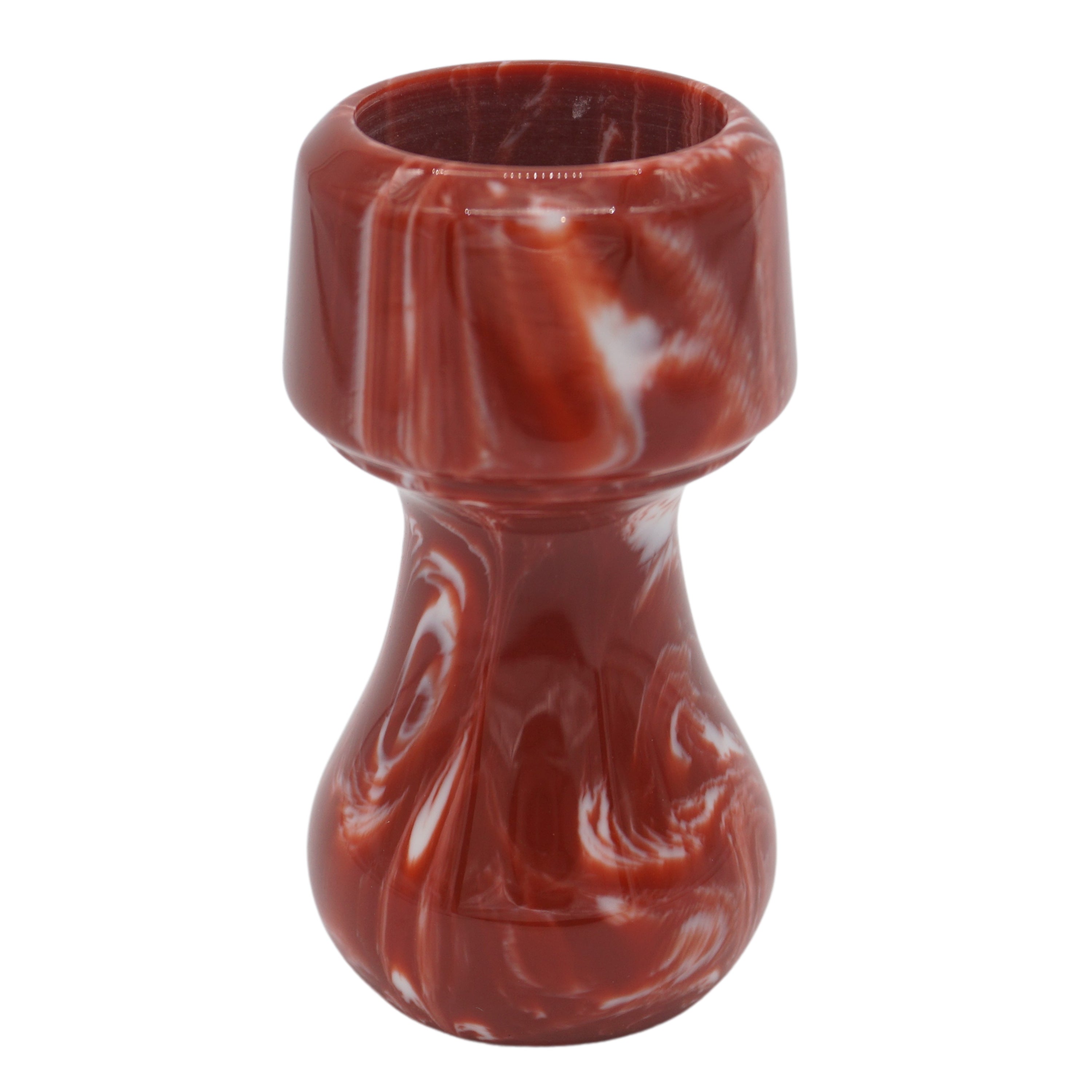 Premium Strawberry Cream Handmade Shaving Brush Handle - Fits 24mm & 26mm Knots - Perfect for Wet Shaving & Grooming Gifts
