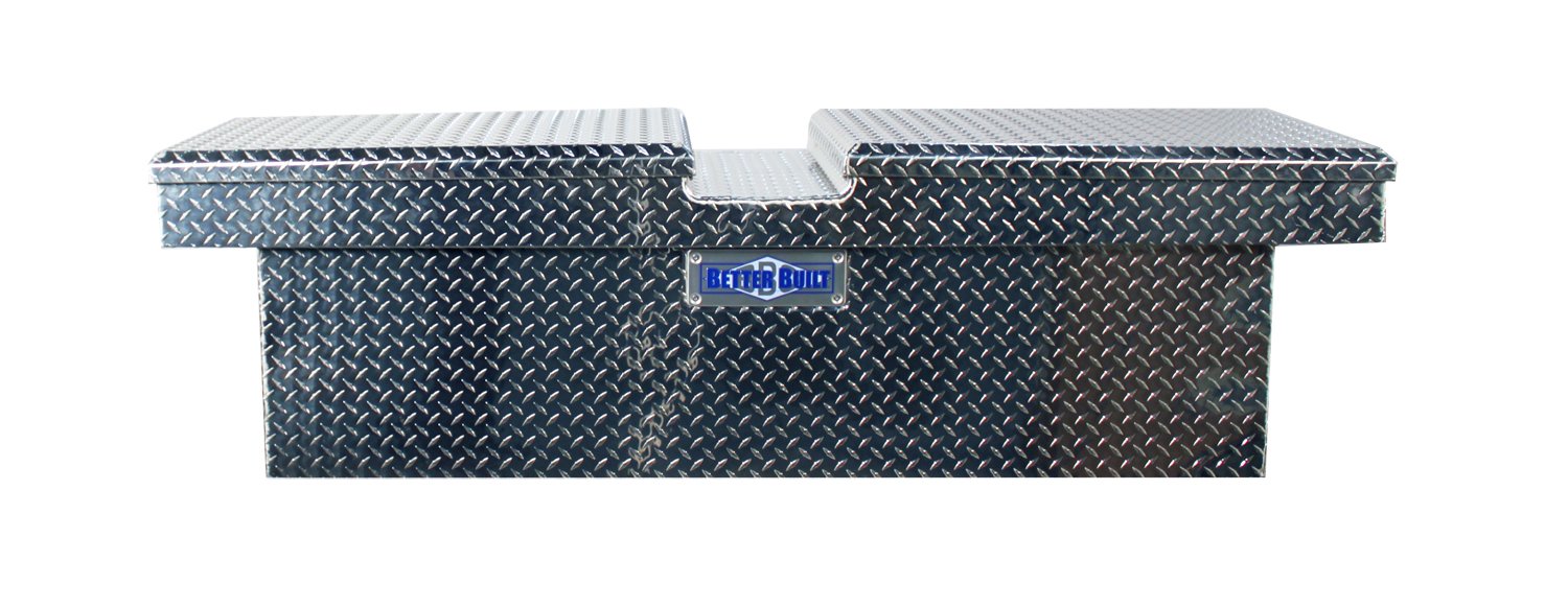 Better Built 74010892 Heavy Duty Truck Tool Box - Durable Aluminum Storage for Pickup Trucks - Perfect for Construction, Farming & Outdoor Work