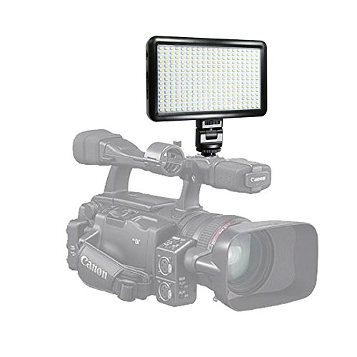Synergy Digital LED-300 Ultra-Slim Professional Photo Video Light Kit - Compatible with Panasonic LUMIX DMC-G7 Mirrorless Camera | Includes Free 2GB SD Card | Perfect for Studio Photography, YouTube Videos & Low-Light Shooting