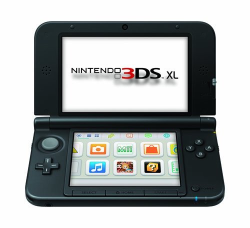 Refurbished Nintendo 3DS XL Handheld Gaming Console - Black Edition | Portable Gaming Device for Kids & Adults | Perfect for Travel, Commuting & Home Entertainment
