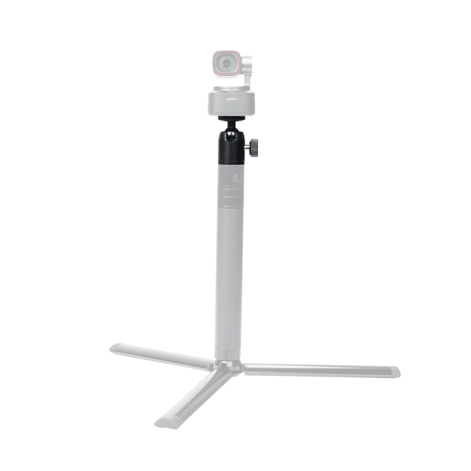 OBB 2302 CE Extendable Tripod with Mini Ball Head - Lightweight Aluminum Camera Tripod for DSLR, Mirrorless, Smartphone & Vlogging - Perfect for Travel, Photography & Video Shooting