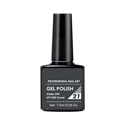 Gel Nail Polish Pen 7.5ml - Quick Dry UV LED Nail Art Pen for Manicure, Base & Top Coat, Long Lasting Nail Polish for Women - Perfect for Home Nail Care, Salon Use & DIY Nail Designs (One Size)