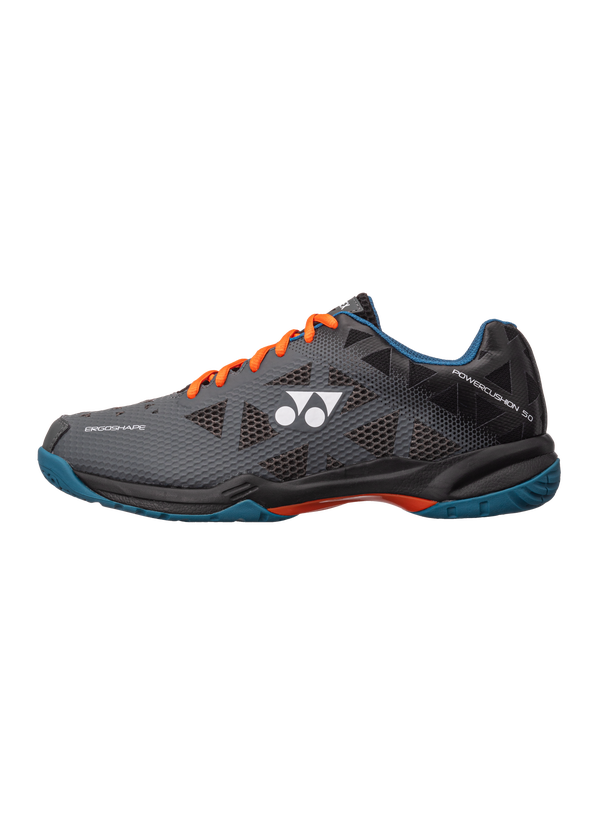 Yonex Power Cushion 50 Unisex Badminton Shoes - Dark Gray - Lightweight & Shock Absorbing for Competitive Play & Training