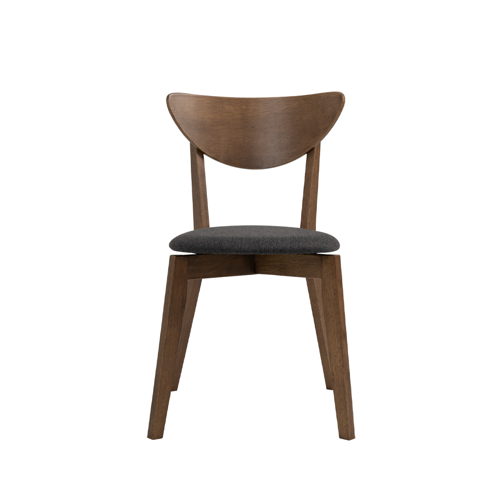 Harper Dining Chair - Modern Wooden Dining Room Chair with Upholstered Seat - Perfect for Kitchen, Dining Room, and Home Office Use