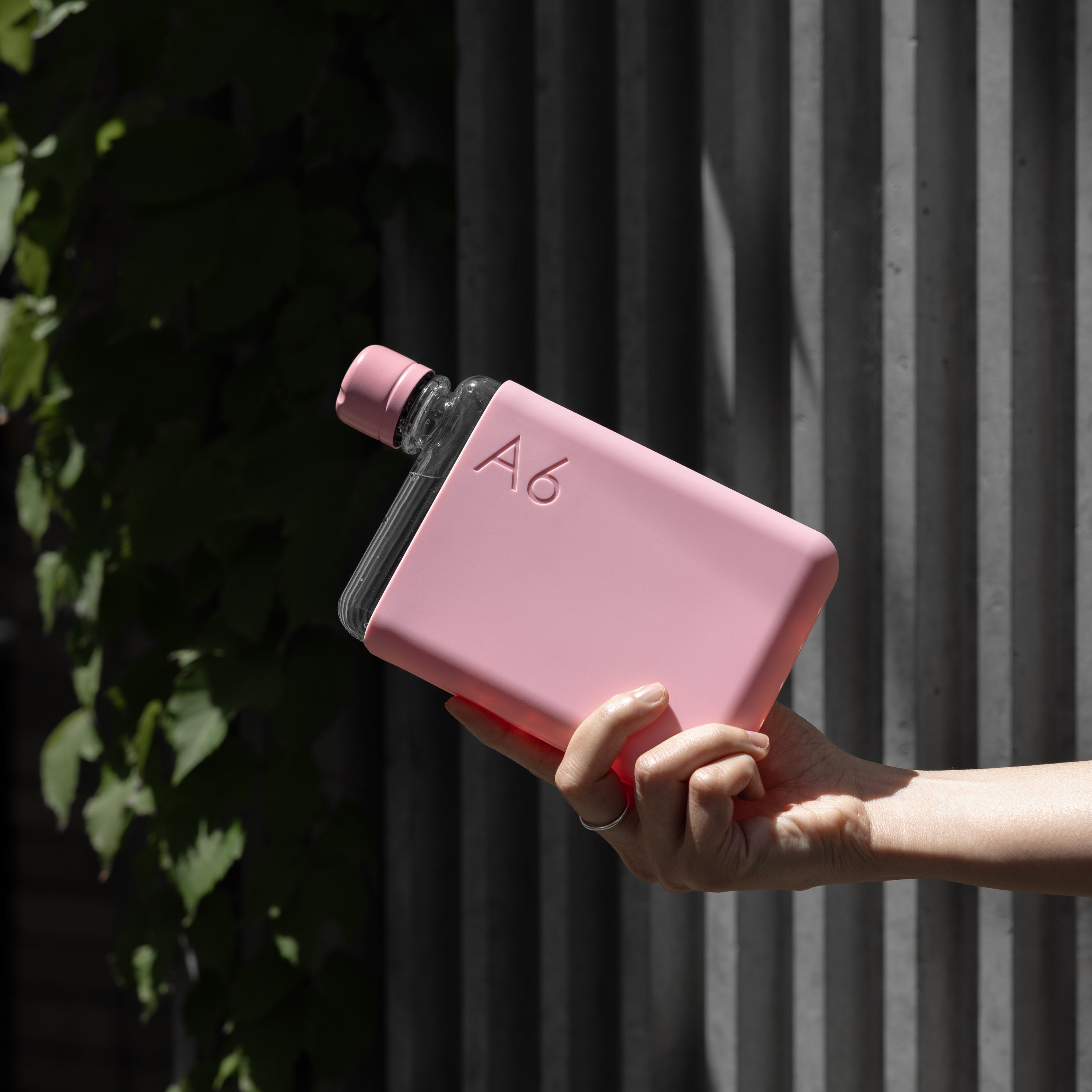 A6 Memobottle Slim Reusable Water Bottle - Eco-Friendly & Leak-Proof - Perfect for Office, Gym, Travel & Outdoor Activities