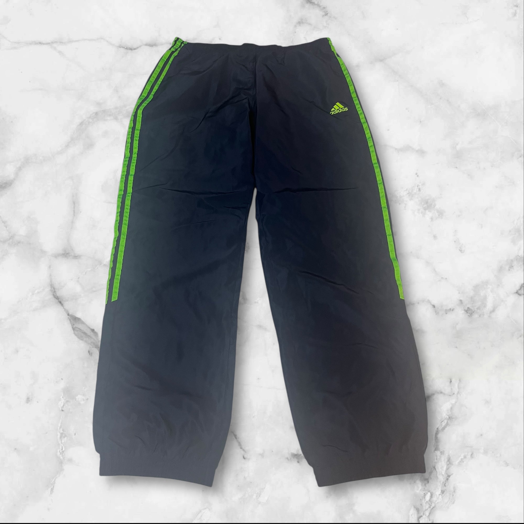 Vintage Adidas Trackpants Men's Athletic Joggers - L Fit M 2279 - Retro Sportswear for Casual Wear, Gym & Street Style
