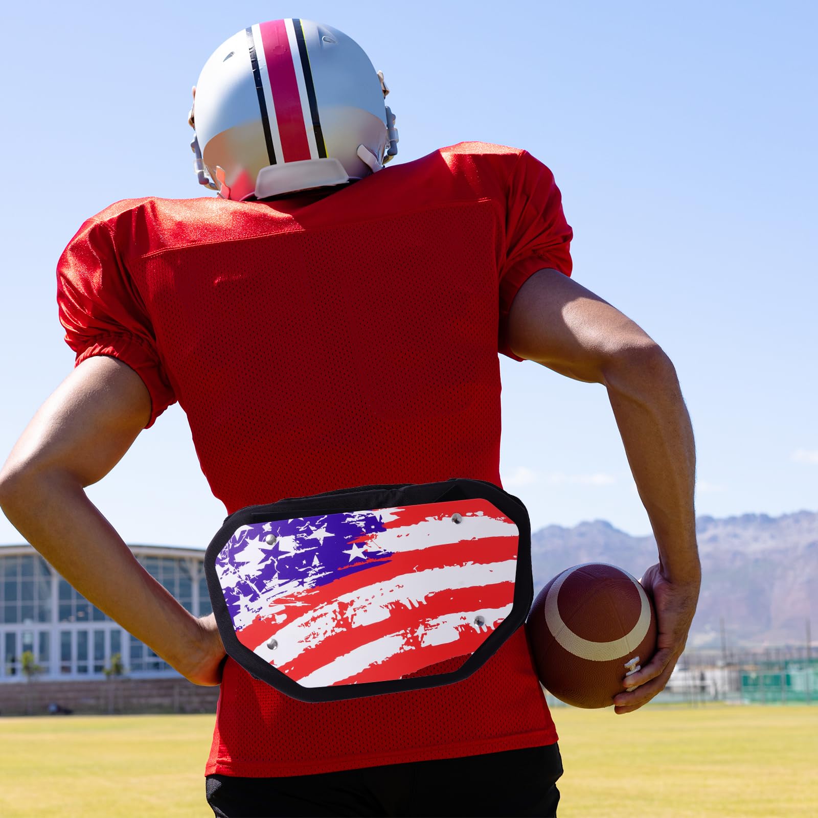 Football Shoulder Pads & Back Plates - Unisex Adult & Youth Protective Gear for Football Players - Durable Football Equipment Accessories for Training, Games & Competitive Play