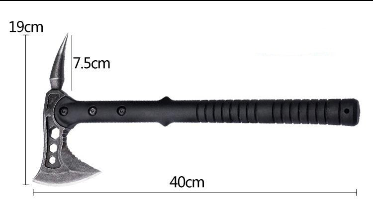 Best Multi-Functional Stainless Steel Camping Axe for Outdoor Survival, Hiking & Bushcraft | Heavy Duty Tactical Hatchet for Chopping Wood, Splitting Logs & Emergency Use