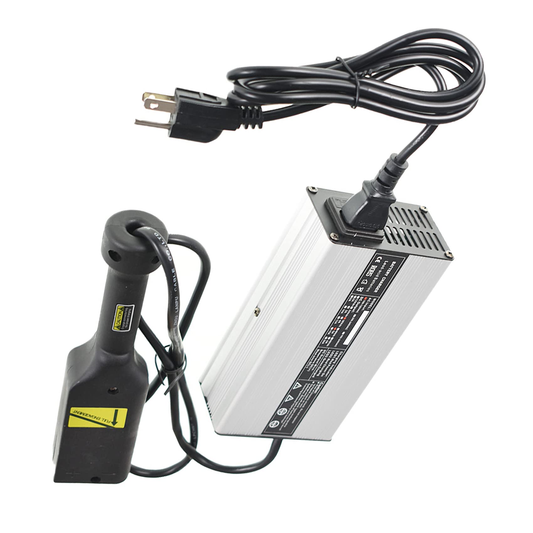 36V 5 Amp Golf Cart Battery Charger with Powerwise D-Style Connector - Compatible with EZGO TXT, Medalist, Yamaha & Club Car - Fast Charging for Golf Carts, Utility Vehicles & Electric Scooters