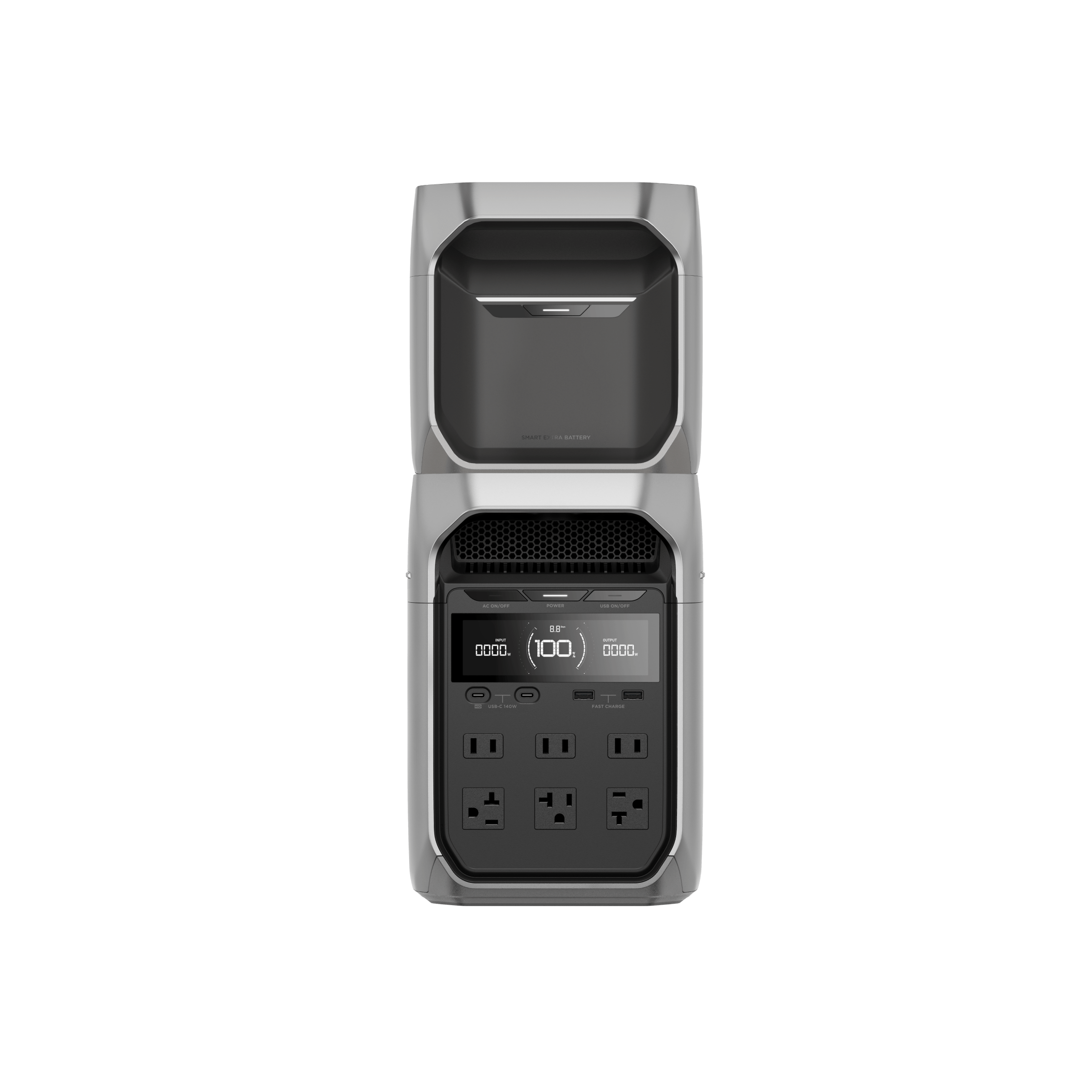 EcoFlow DELTA 3 Series Smart Extra Battery - Expandable Power Station Backup for Camping, RV & Home Emergency - Portable Solar Generator Accessory