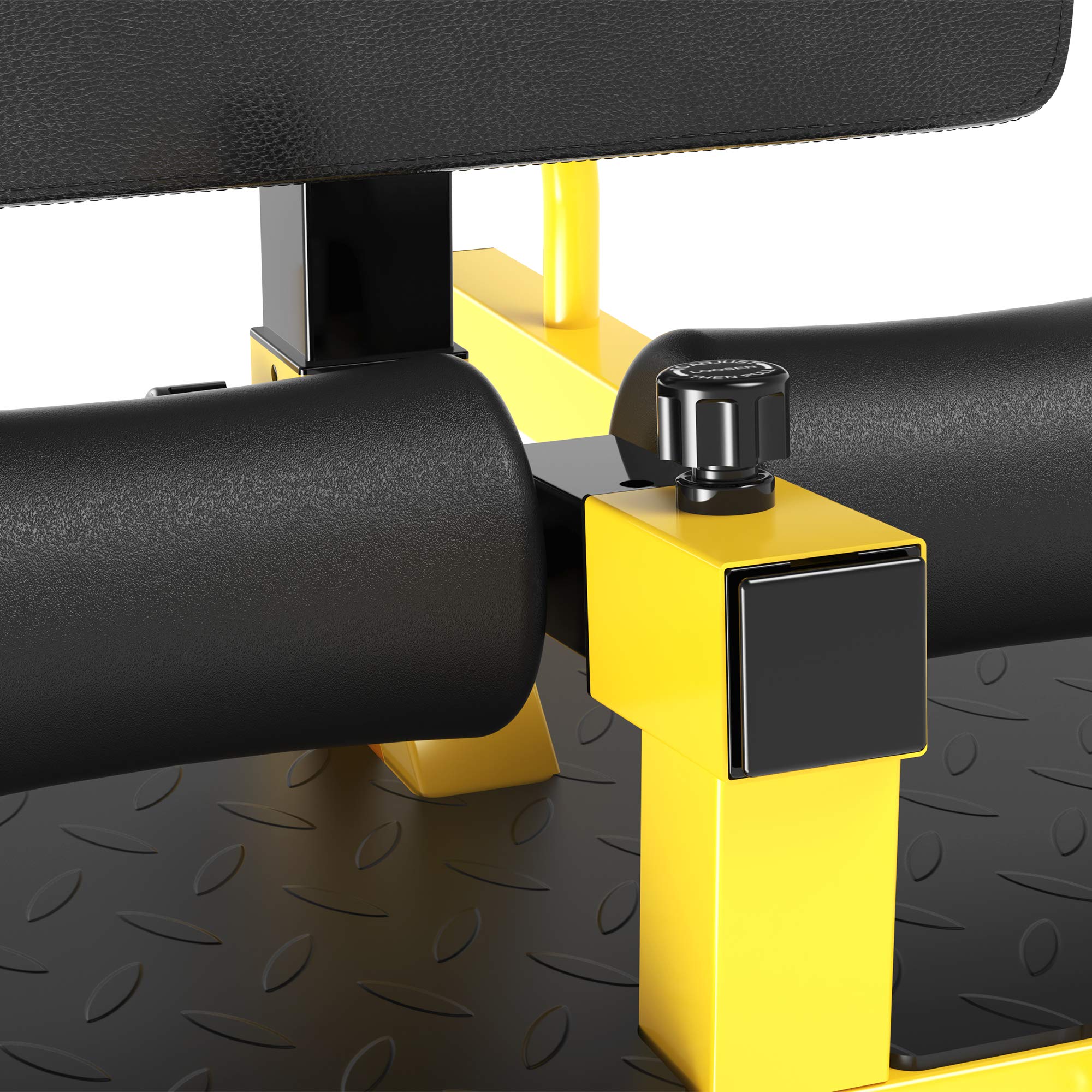 Soozier 3-in-1 Padded Push Up Bar, Sit Up Bench & Sissy Squat Machine - Home Gym Equipment for Full Body Workout | Perfect for Strength Training, Core Exercises & Leg Workouts at Home