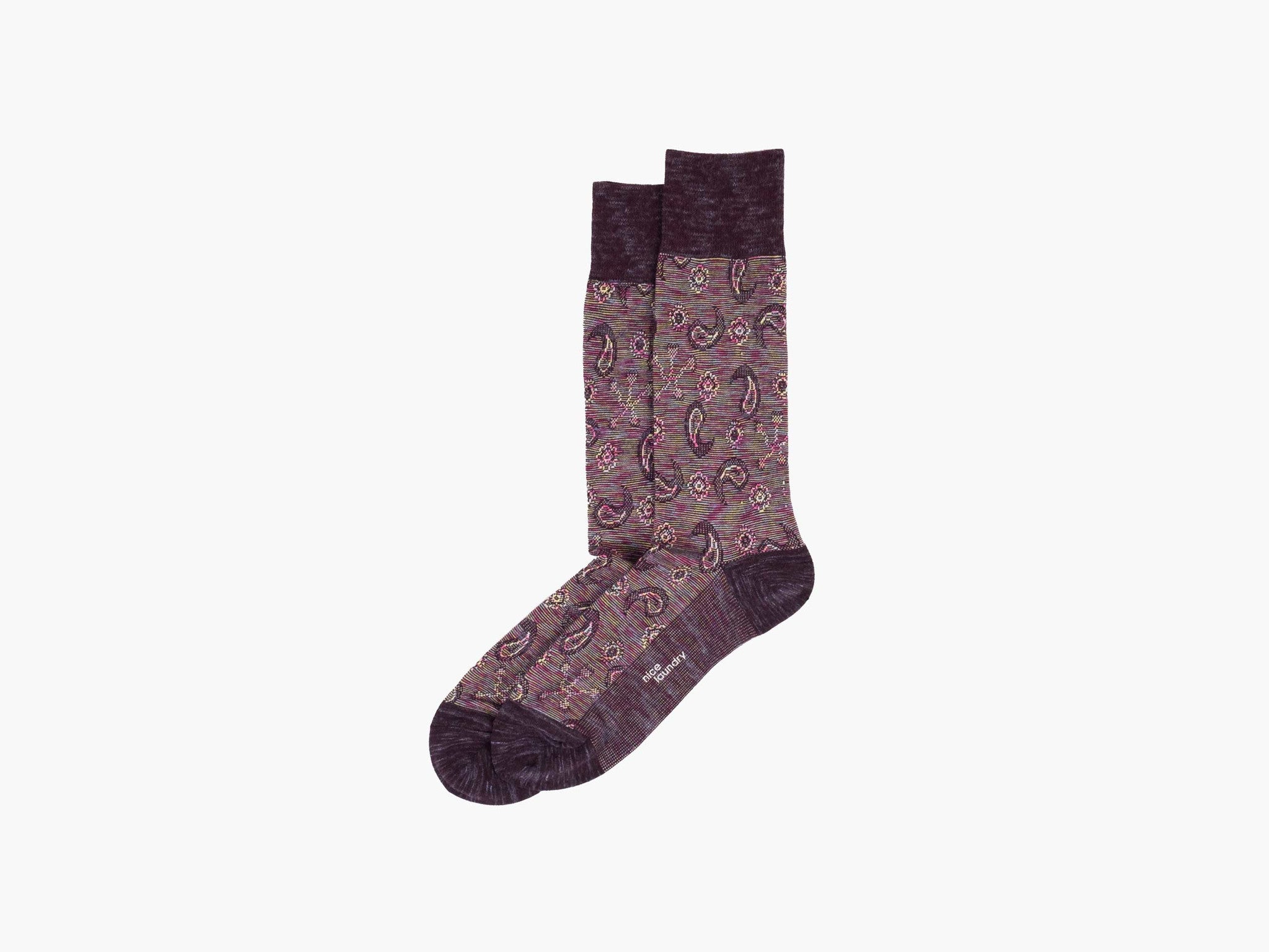 Stylish Paisley Purple Scarf - Soft & Lightweight Fashion Accessory for Women | Perfect for Fall Outfits, Office Wear & Casual Occasions