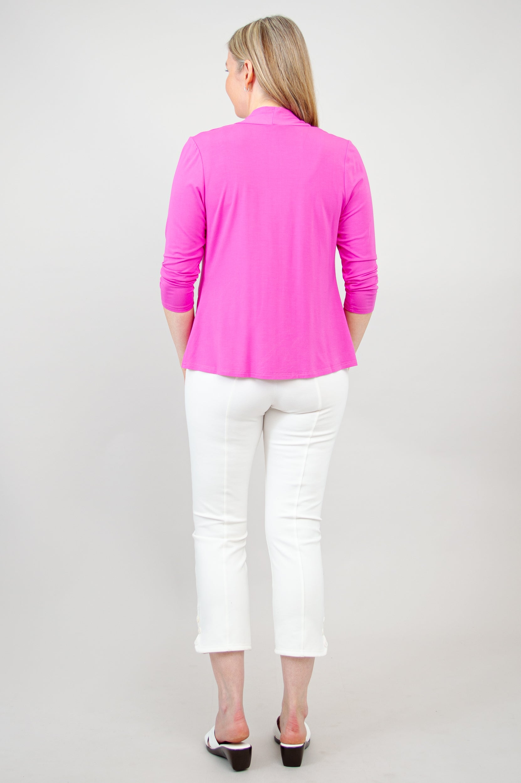Kathy Women's Lightweight Pink Bamboo Jacket - Soft & Breathable for Outdoor Activities & Casual Wear