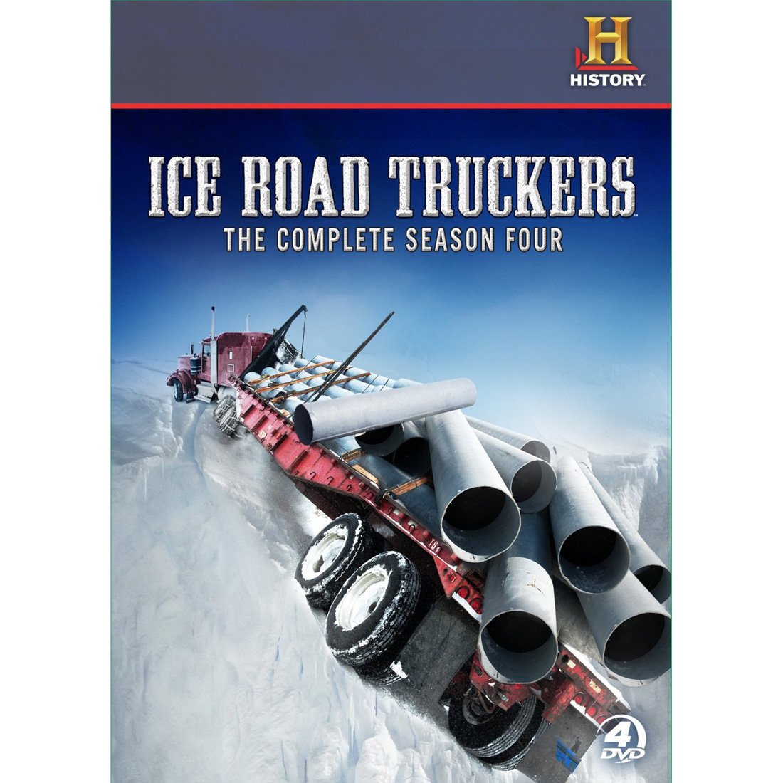 Ice Road Truckers Season 4 DVD - Extreme Arctic Trucking Adventures | Perfect for Fans of Reality TV & Trucking Shows | Great for Home Entertainment & Gift Giving