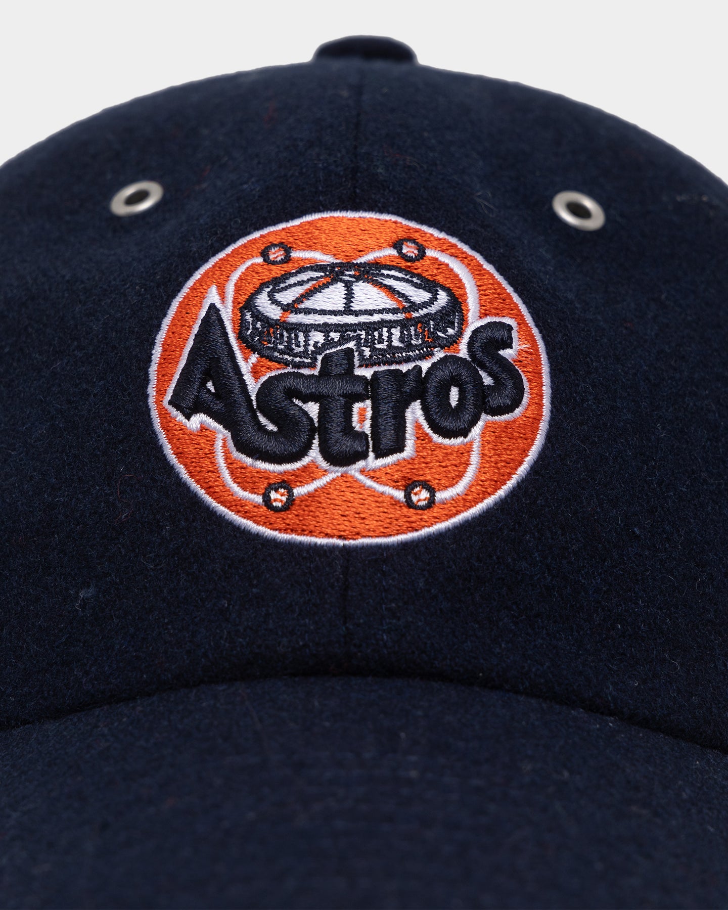 Houston Astros Wool '47 Clean Up Strapback Hat - Navy Blue Adjustable Baseball Cap for Men & Women - Perfect for Games, Tailgating & Casual Wear