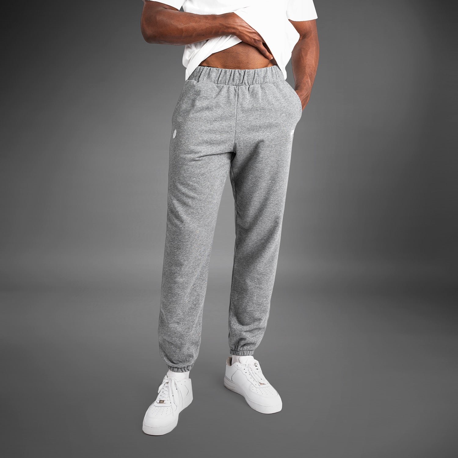 Venum Vortex XL Lite Men's Joggers - Lightweight Athletic Pants for Running & Training - Comfortable Workout Sweatpants in Light Heather Grey - Perfect for Gym, Yoga & Casual Wear