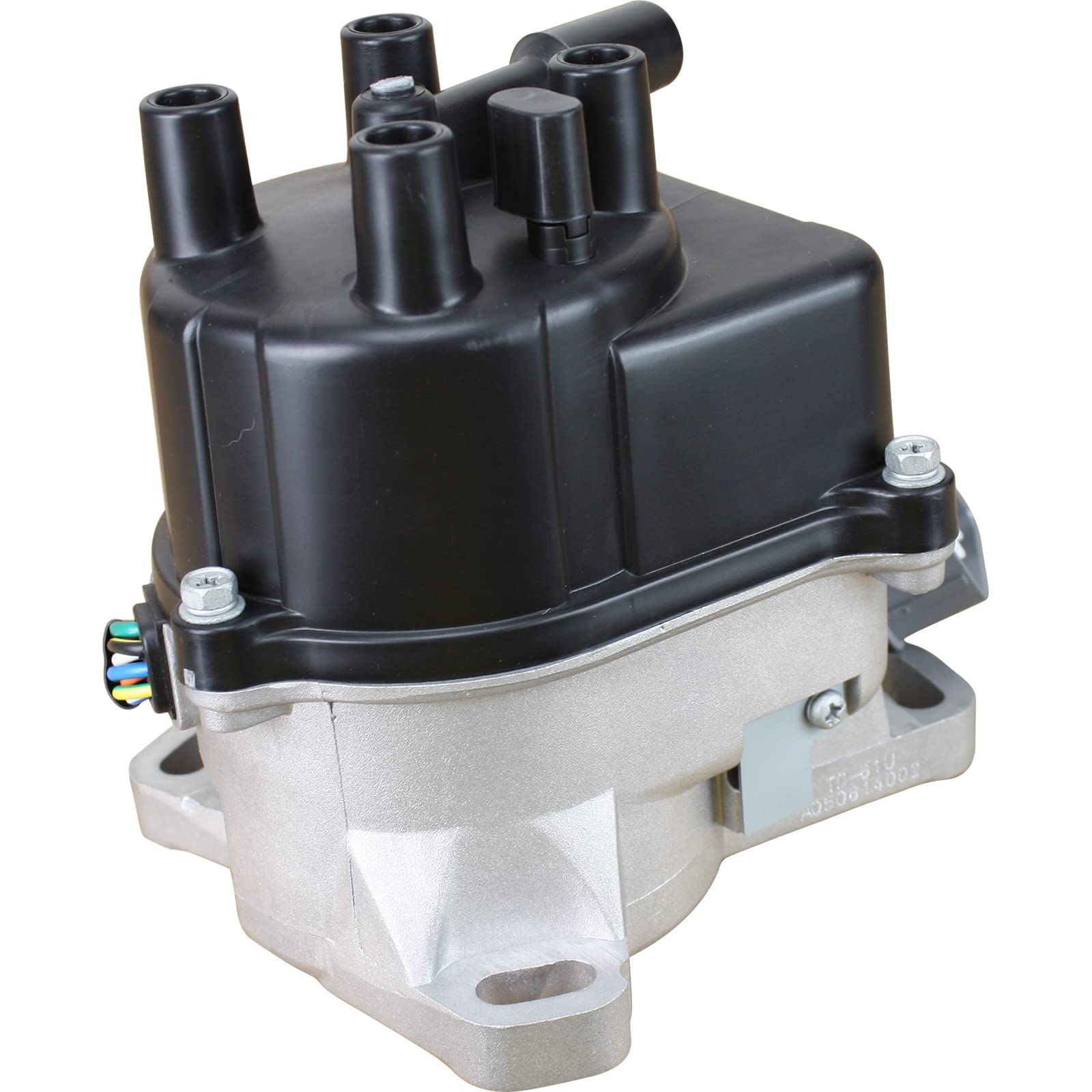 AIP Electronics Heavy Duty Stock Series Complete Electronic Ignition Distributor Compatible with 1992-1996 Honda Prelude 2.2L 2.3L VTEC - External Coil OBD1 TD-61U OEM Fit DTD61-SS - Perfect for Engine Performance & Restoration Projects