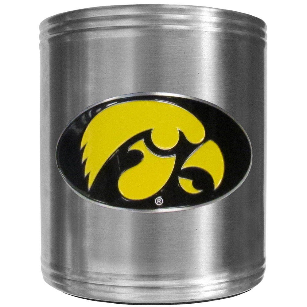 Siskiyou Sports NCAA Classic Steel Can Cooler - Insulated Beer & Soda Can Holder for Tailgating, Camping, and Outdoor Events - Officially Licensed NCAA Team Designs