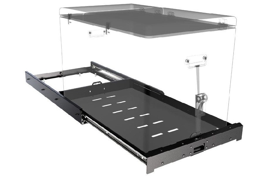 Front Runner Outfitters Heavy Duty Cargo Slide & Fridge Slide for 80L-90L Coolers - Perfect for Overlanding, Camping & Off-Road Adventures
