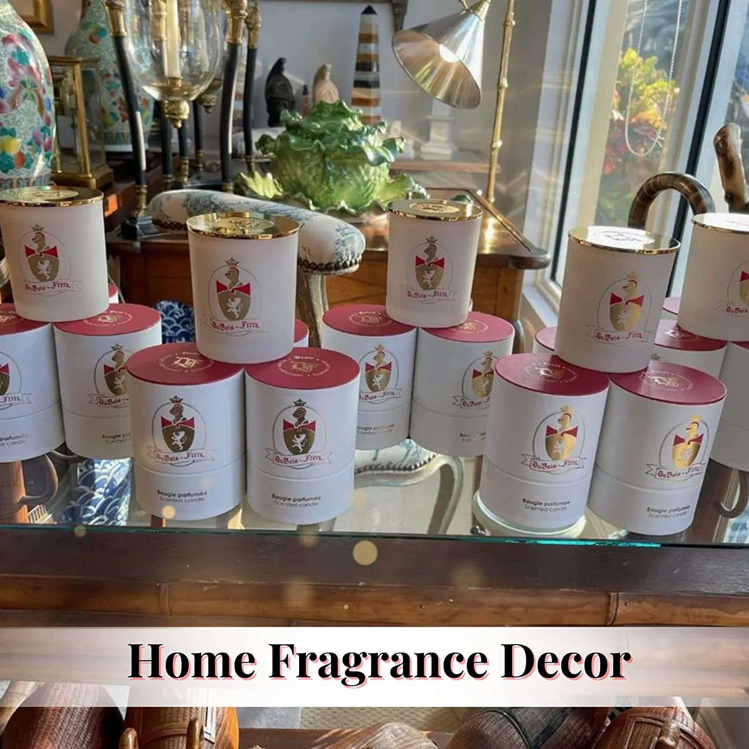 Dubois Frere Luxury Aromatherapy Candle - Long Lasting Forest Woodsy Scent in Glass Jar (190g) - Perfect for Home Fragrance, Wedding Gifts, Birthday Presents & Holiday Decor - Creates Cozy Winter Ambiance for Relaxation & Stress Relief