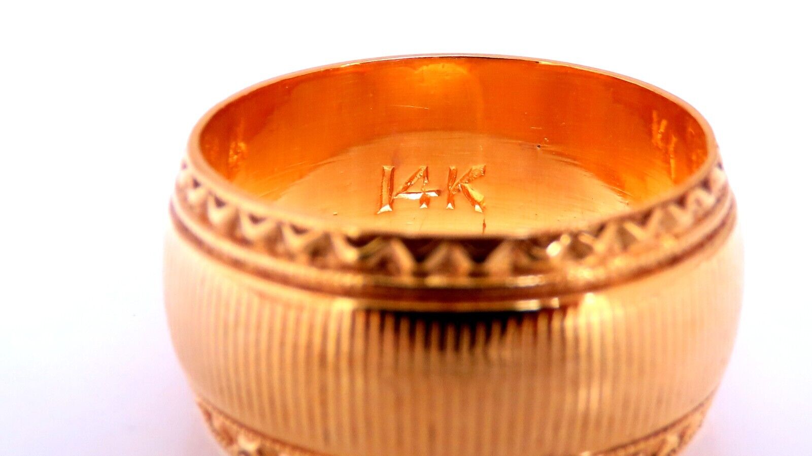 14K Solid Gold Wide Band Ring - 10mm Thick Comfort Fit Wedding Band for Men & Women - Perfect for Anniversaries, Engagements, and Everyday Luxury Jewelry