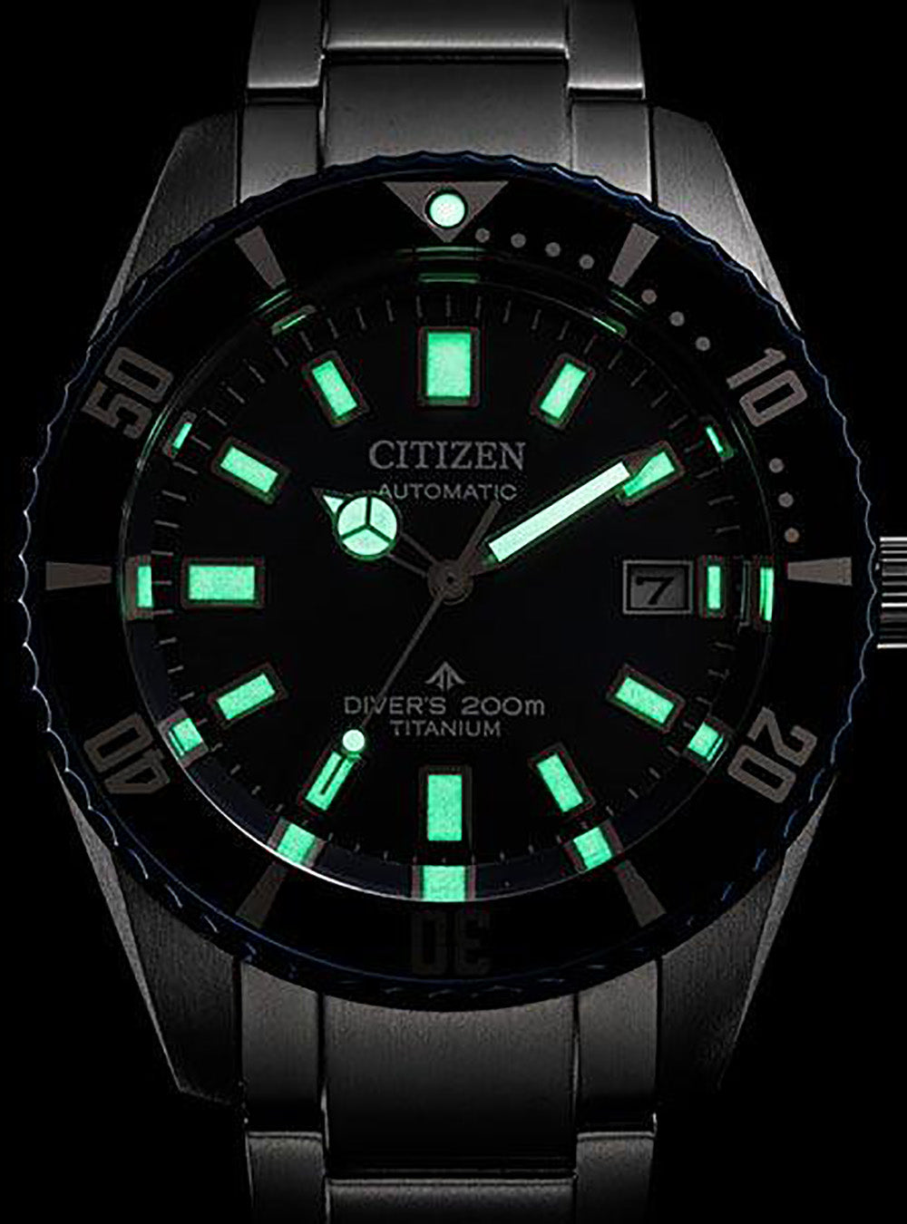 CITIZEN PROMASTER FUJITSUBO Super Titanium™ NB6026-56L Limited Edition Men's Watch - Japan Automatic Movement JDM - Diver's Watch for Water Sports & Luxury Collection