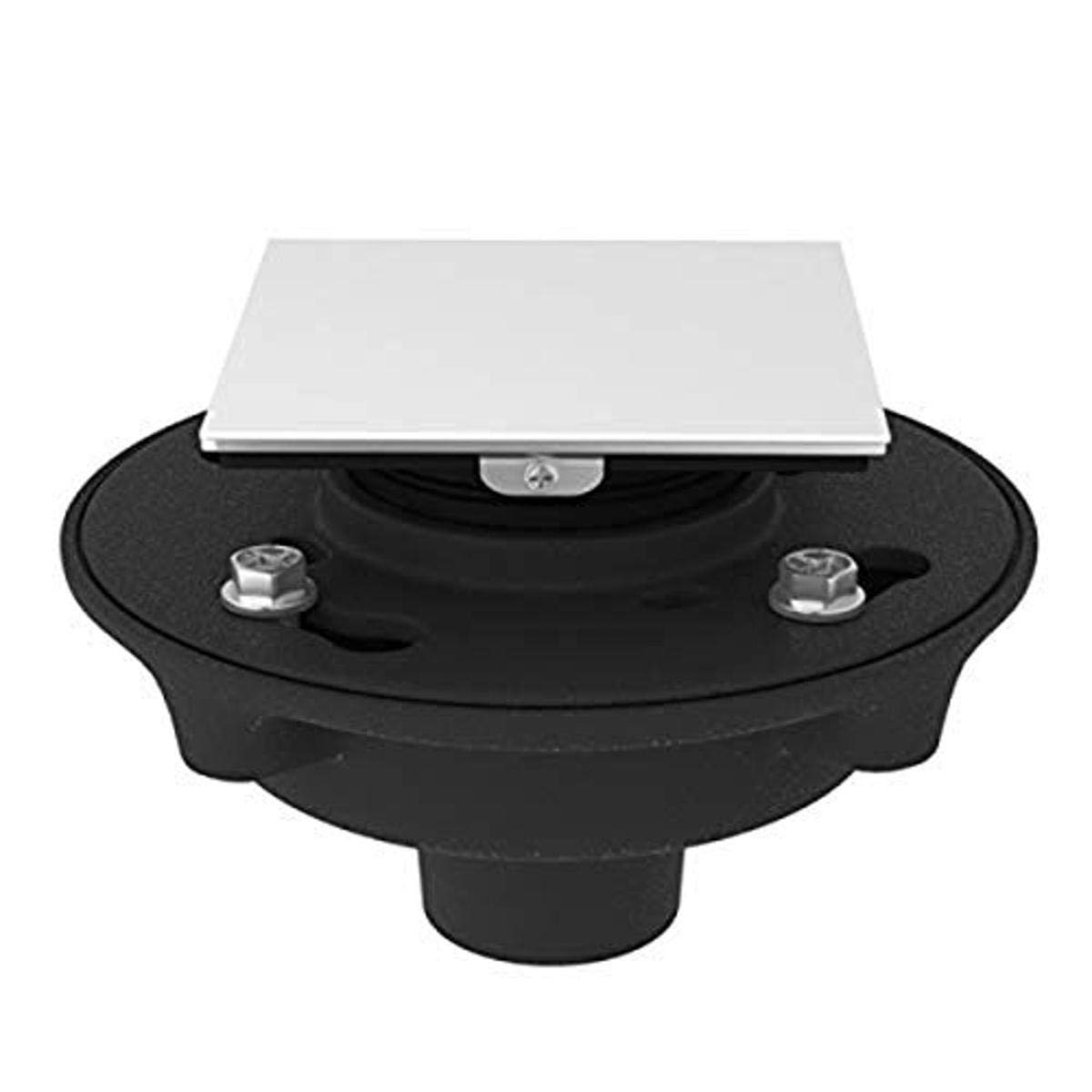 ROHL SDCI2 Decorative Shower Drain Kit - Stainless Steel Bathroom Floor Drain with Grate - Perfect for Modern & Luxury Bathroom Renovations