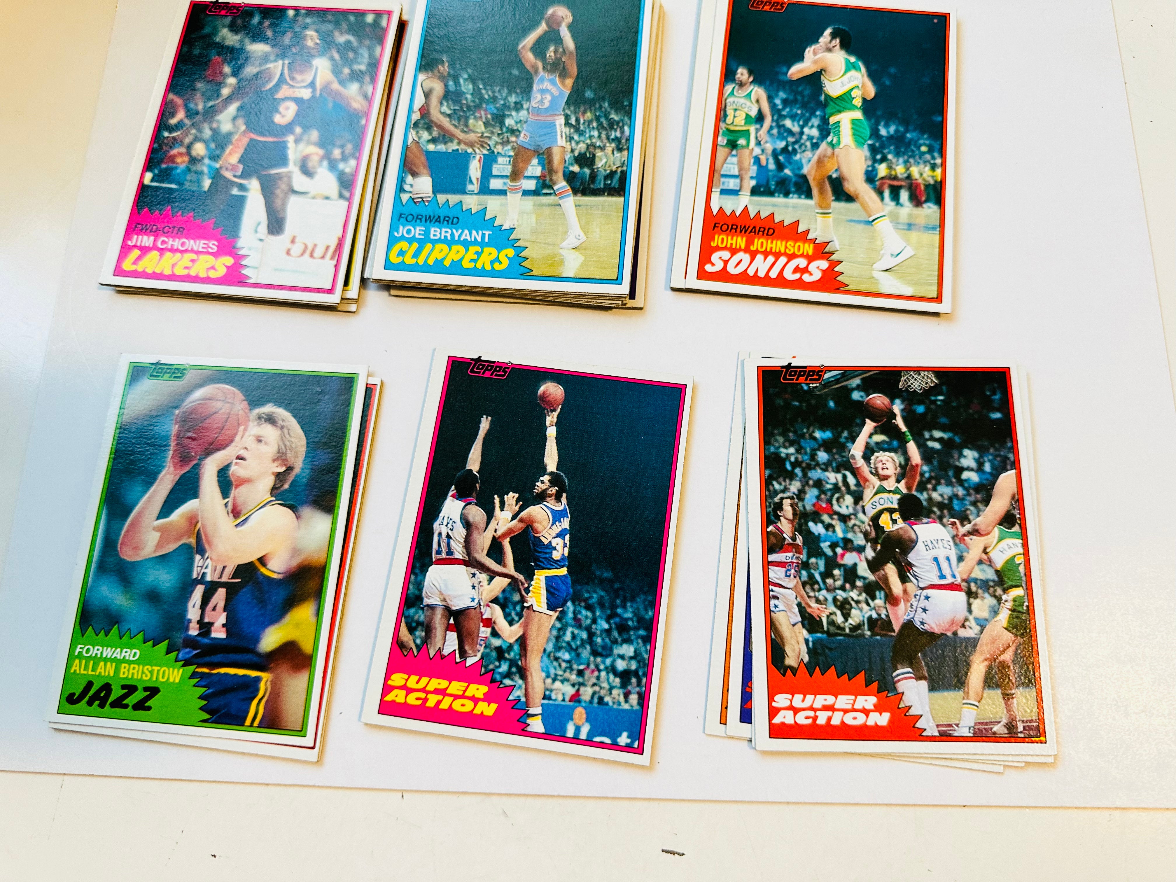 1981-82 Topps Midwest High Grade Basketball Cards Set #67-110 - Perfect for Collectors, Display & Investment