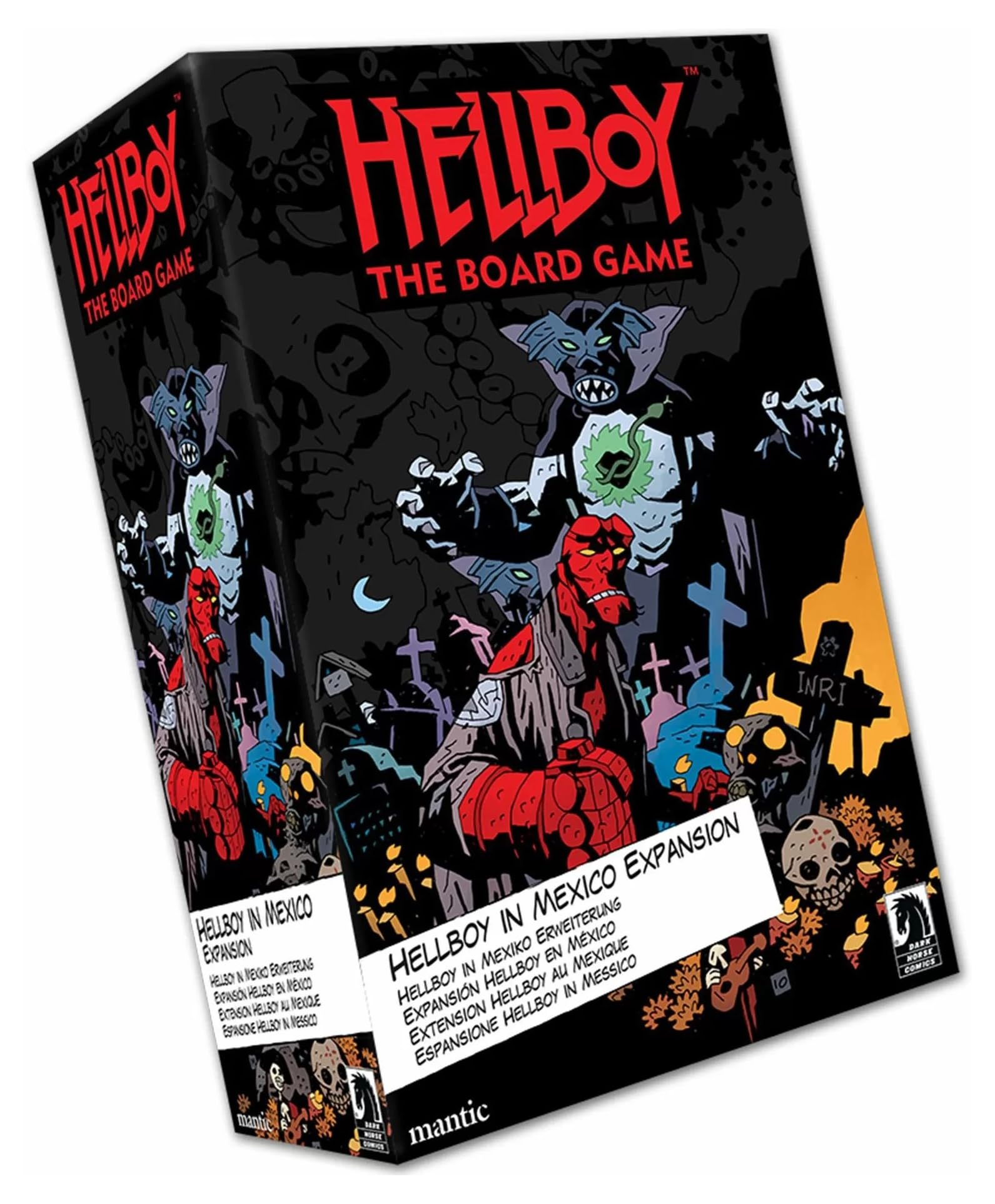 Hellboy: Hellboy in Mexico Expansion Board Game by Mantic Games - Strategic Adventure for Game Nights & Collectors