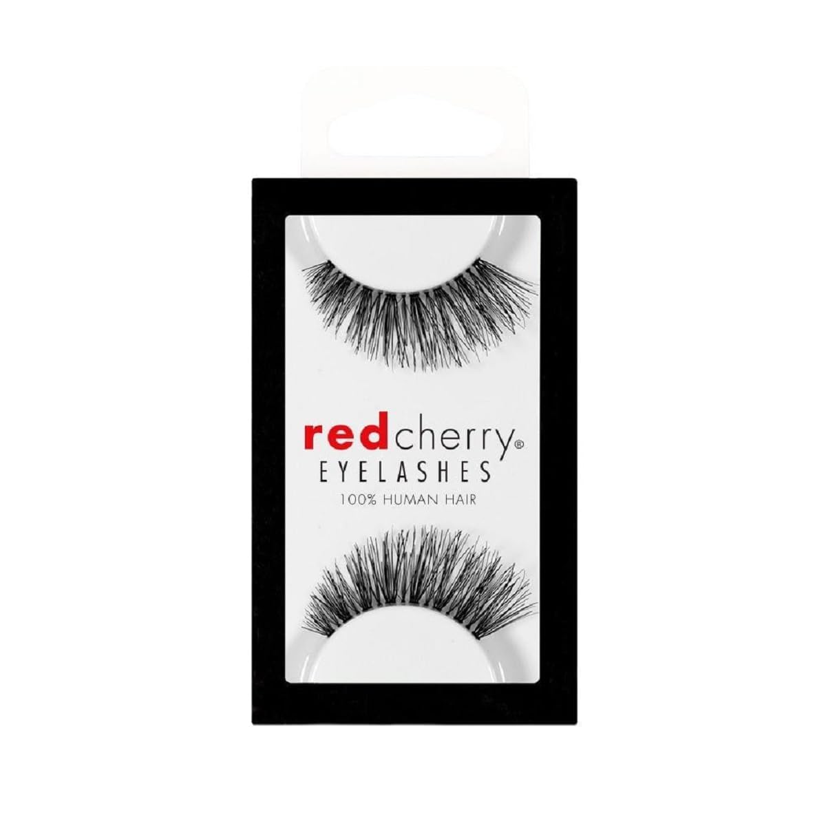 Red Cherry False Eyelashes #43 - Natural Looking Lashes (3 Pairs) for Dramatic Eye Makeup, Parties & Special Occasions
