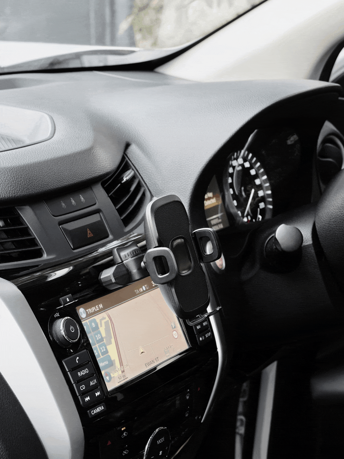 DIY Car Cradle Kit - Customizable Phone Mount & Holder for Safe Driving | Perfect for Road Trips, Commuting & GPS Navigation