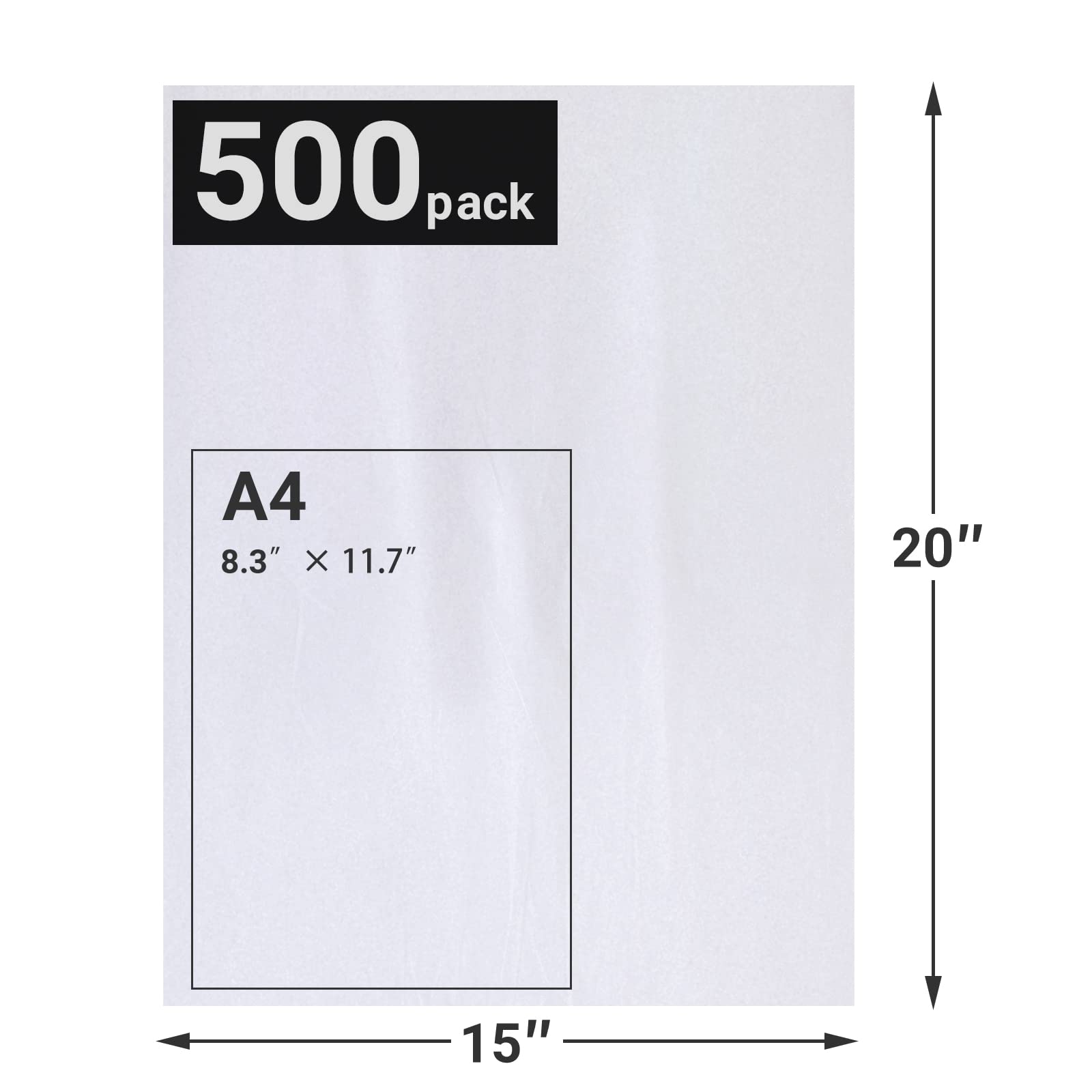 EUSOAR White Tissue Paper - 20