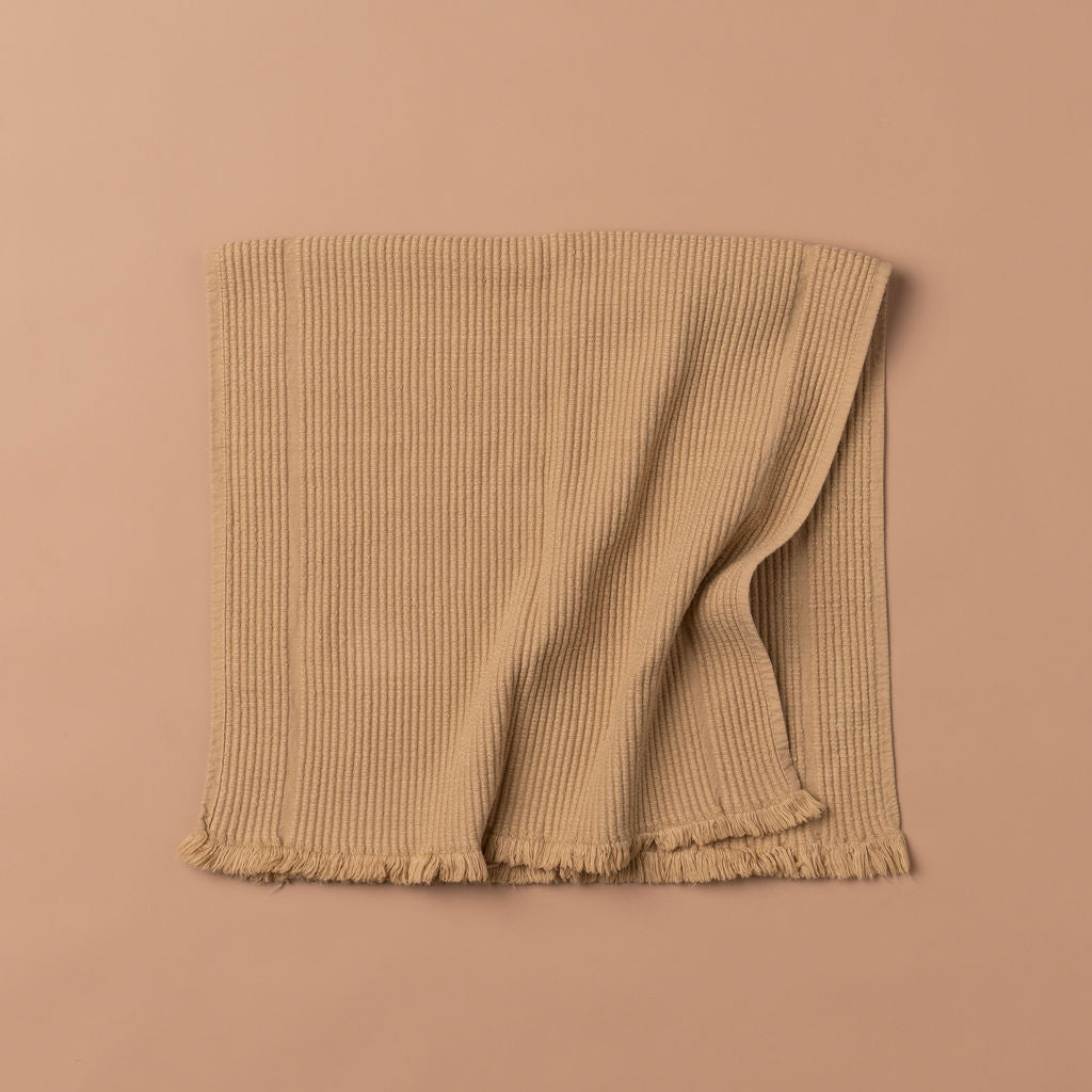Vintage Wash Towel Bundle - Soft & Absorbent Nutmeg Brown Cotton Towels for Bathroom, Kitchen & Spa | Eco-Friendly & Quick-Drying