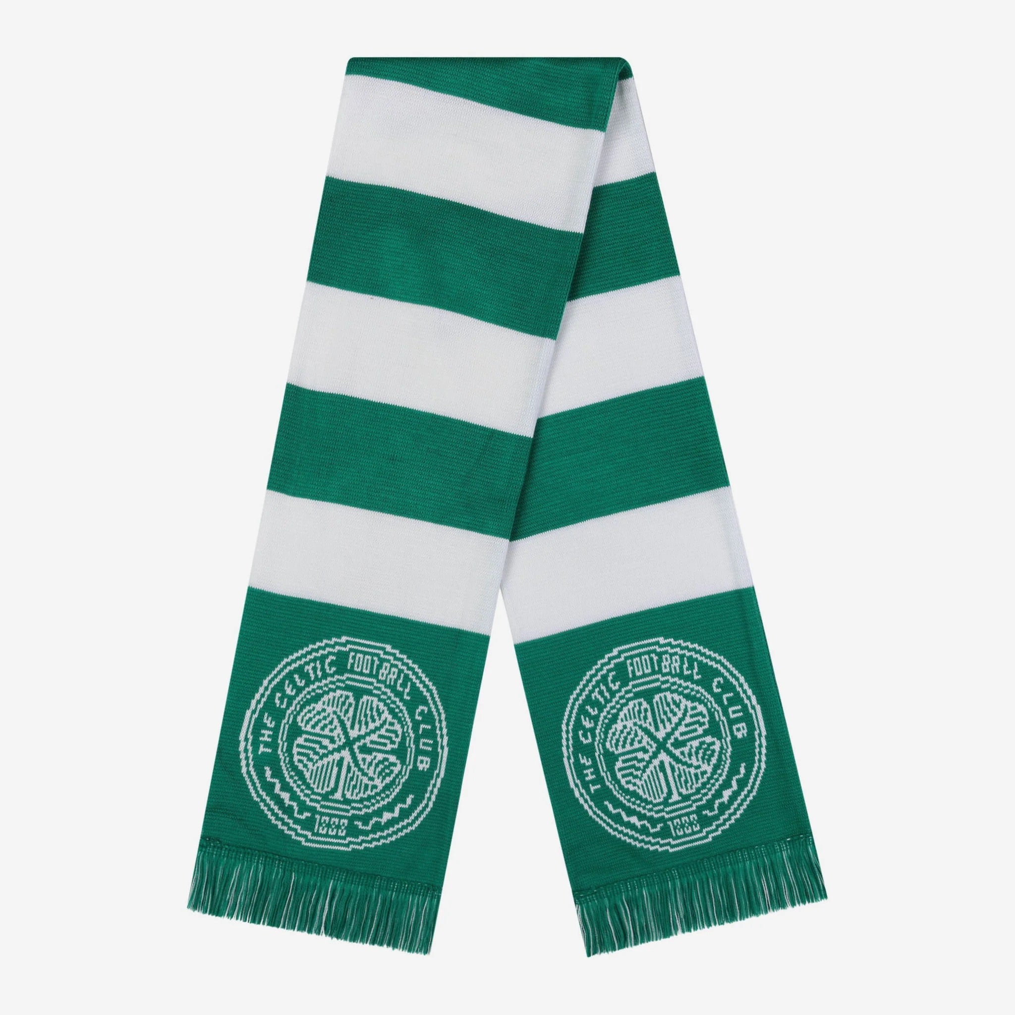 Celtic Narrow Bar Scarf - Traditional Irish Wool Tartan Plaid Wrap for Men & Women - Perfect for Pub Nights, Football Games and Winter Fashion