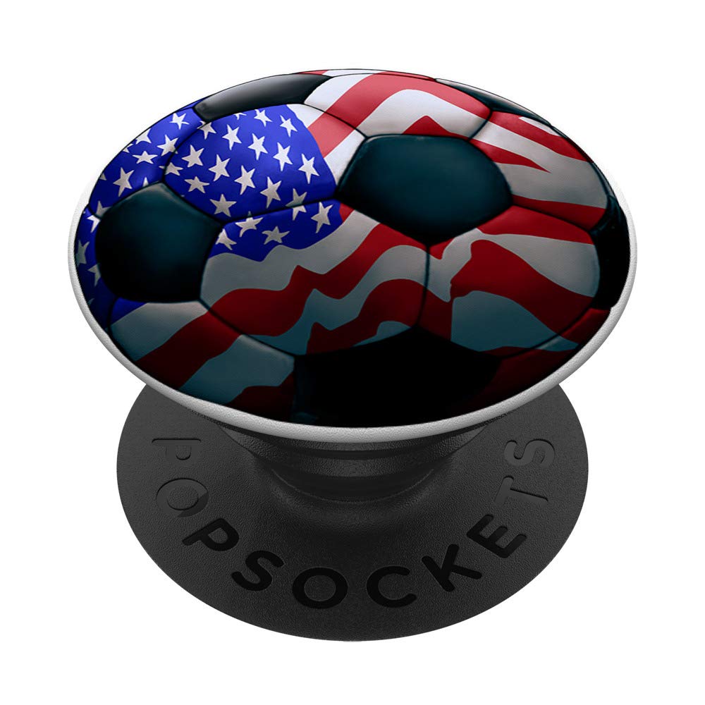 American Flag Football Soccer Ball - Durable & Official Size for Outdoor Sports, Training, and Backyard Games