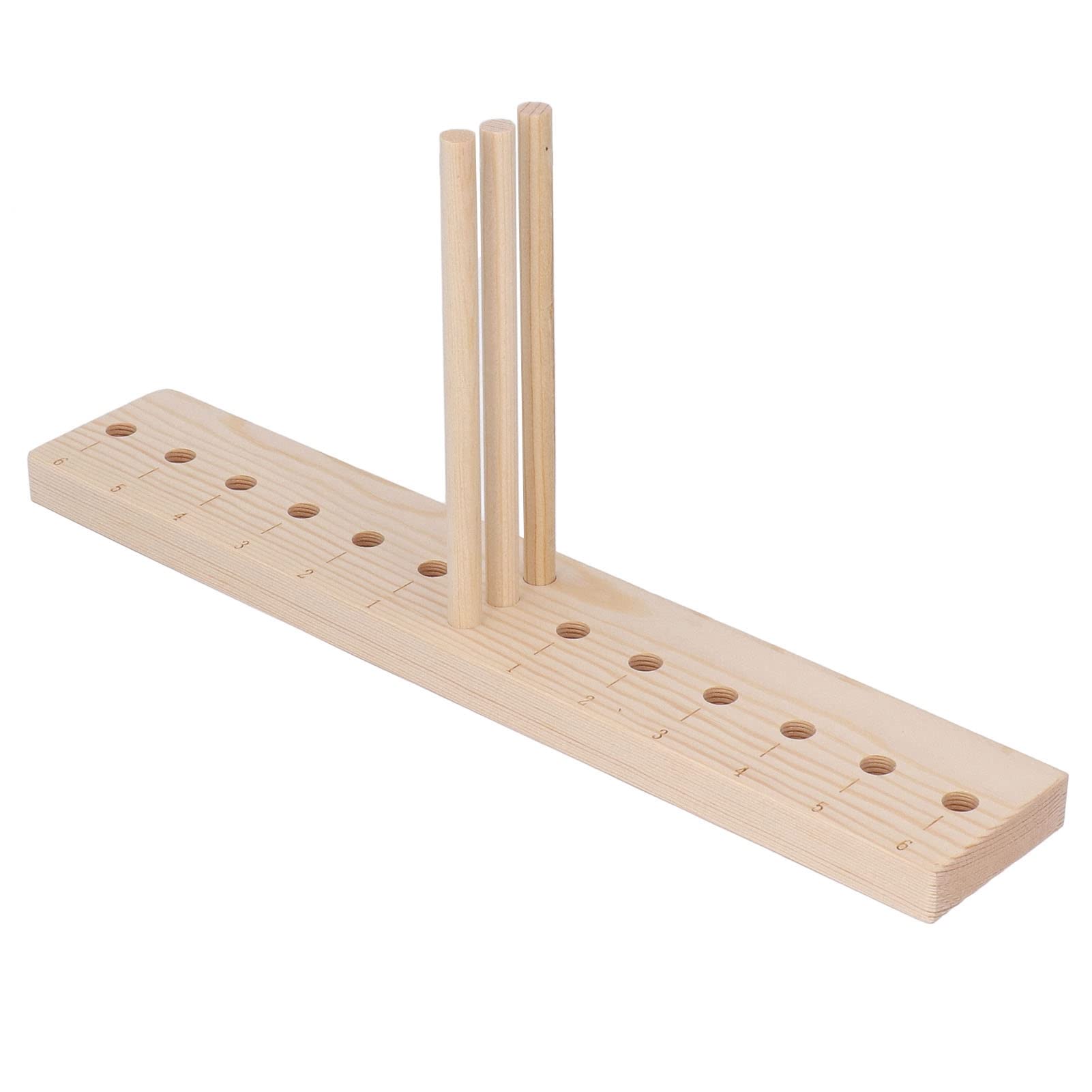 LANTRO JS Lightweight Oak Bow Maker with Adjustable Pins - DIY Craft Tool for Gift Wrapping, Christmas Decorations, Party Favors & Home Decoration Projects