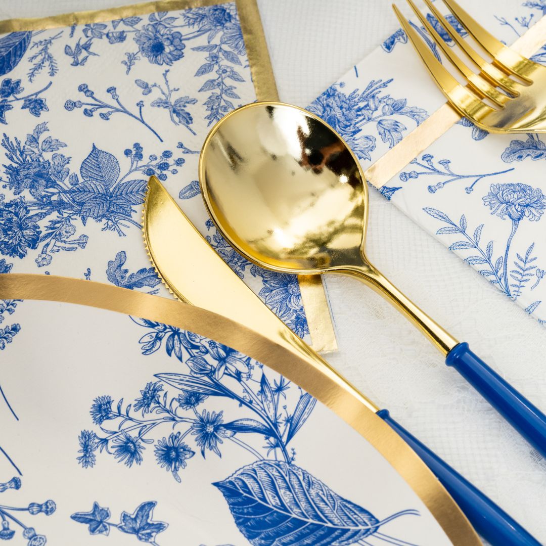 Timeless Table Setting Complete Kit - Elegant Dinnerware Set for 6, Perfect for Holidays, Weddings & Formal Dining | Includes Plates, Bowls, Cutlery & Napkins