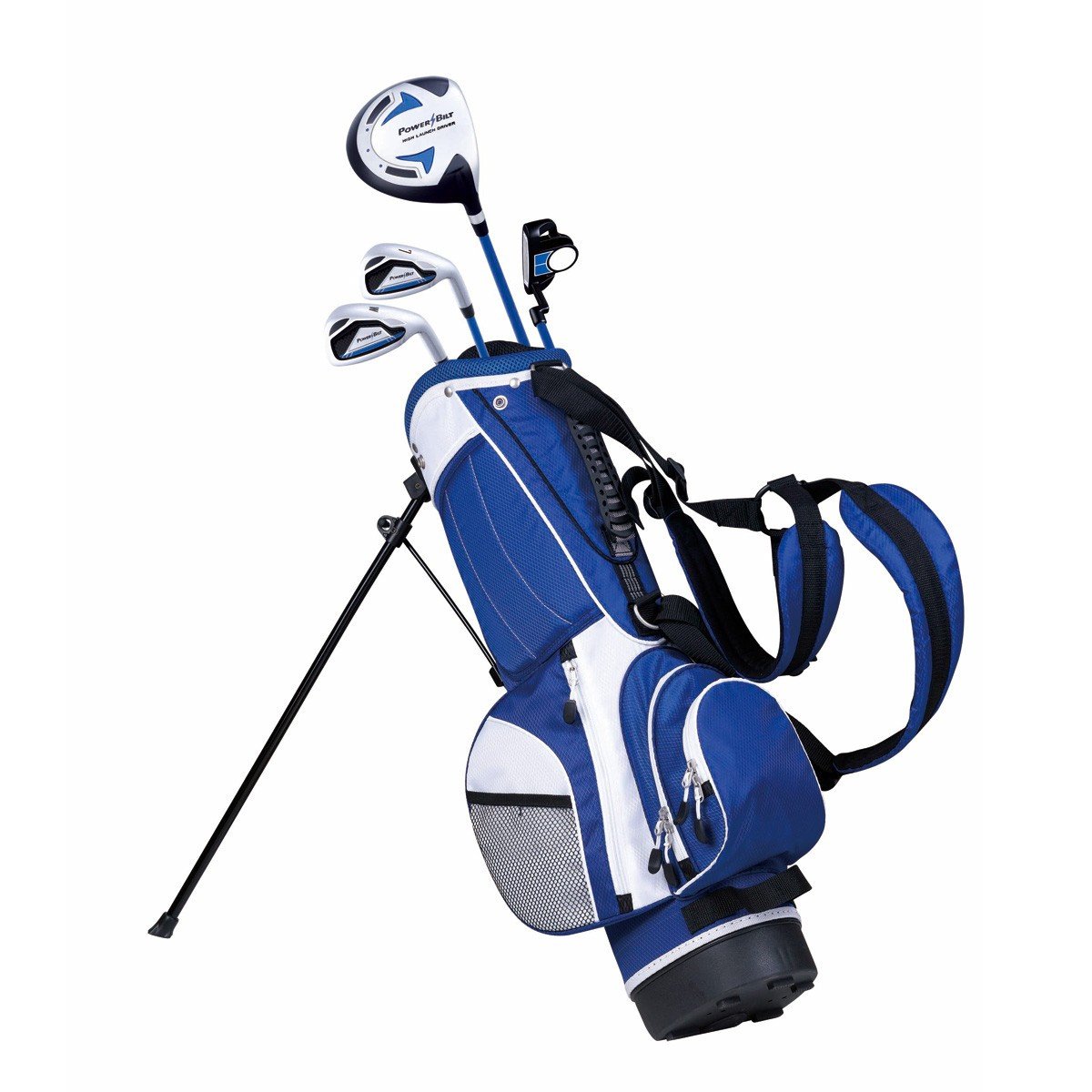Powerbilt Junior Kids Golf Club Set - Lightweight Golf Clubs for Kids Ages 5-12 | Perfect for Beginners & Junior Golf Training | Backyard, Driving Range & Golf Course Use