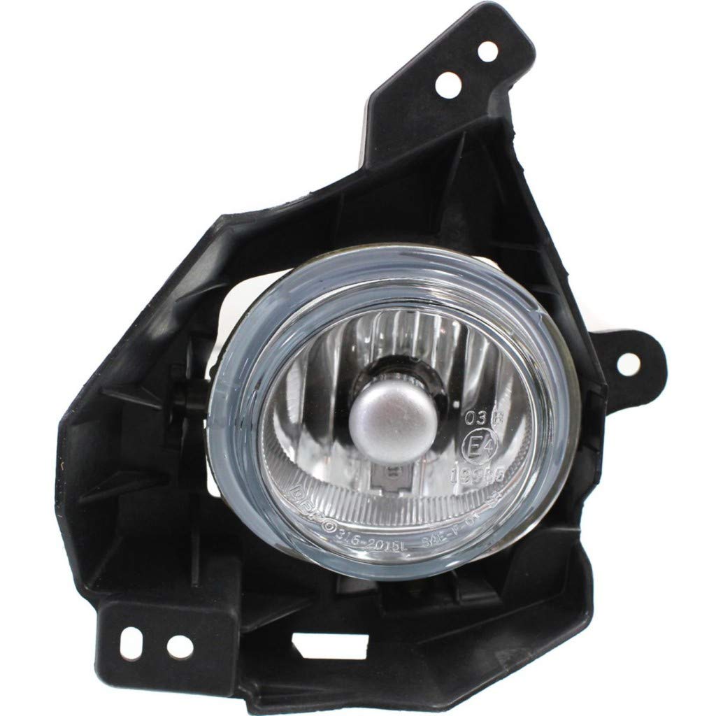 Mazda 2 Fog Lights Pair for 2011-2014 Models - Driver & Passenger Side Round Front Lights MA2592121 + MA2593121 | DR6151690A + DR6151680A | Perfect for Night Driving and Foggy Conditions