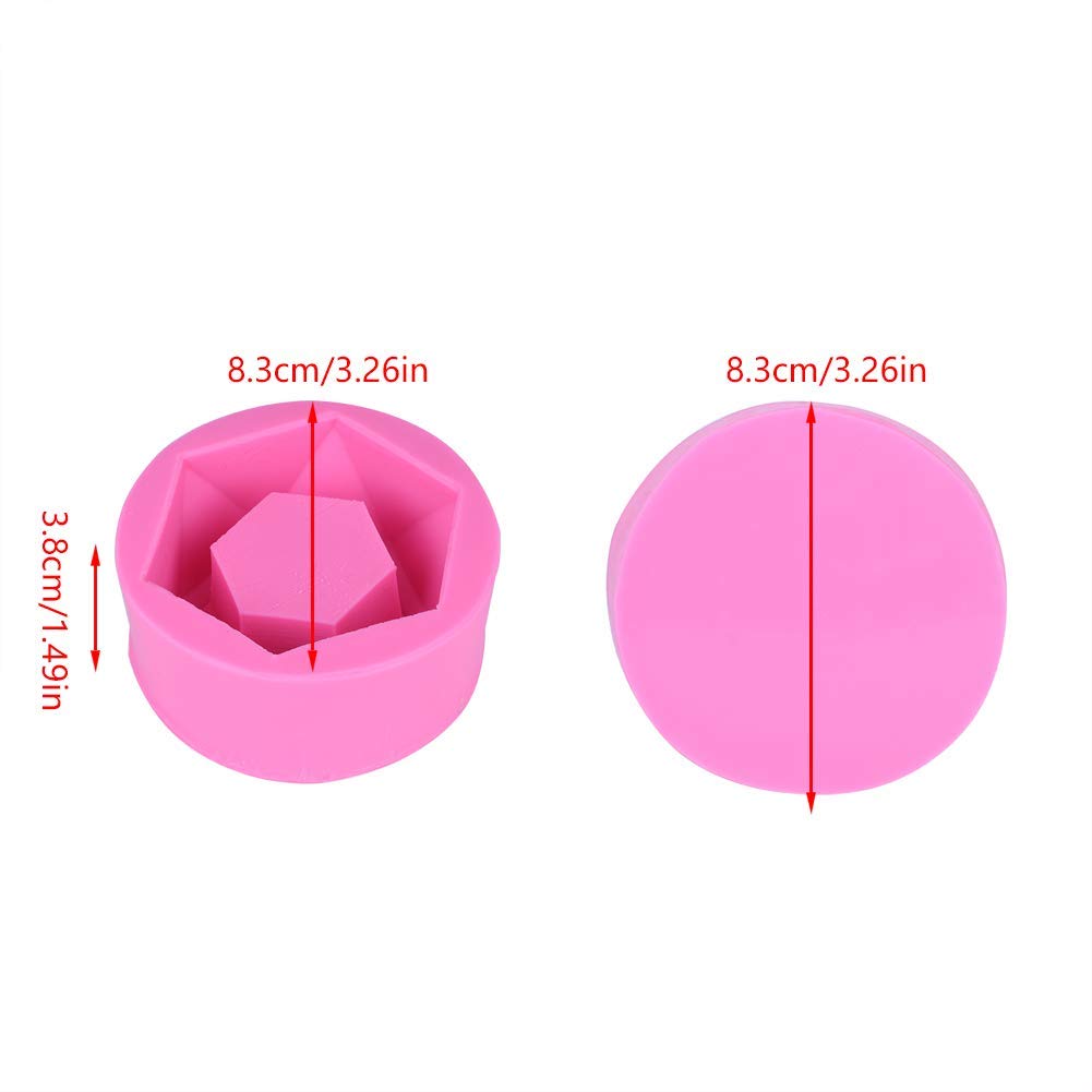 Premium Silicone Candle Mold & Flower Pot - Versatile Candle Holder, DIY Soap Making Mold, Succulent Planter (BK1077) | Perfect for Home Decor, Wedding Centerpieces & Handmade Craft Projects