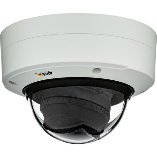 Axis Communications P3245 LVE 1080p Outdoor Security Camera - 2.6x Zoom, Night Vision, 3.4-8.9mm Lens, IP66 Weatherproof Dome CCTV for Home & Business Surveillance - Perfect for Driveway, Parking Lot & Perimeter Monitoring