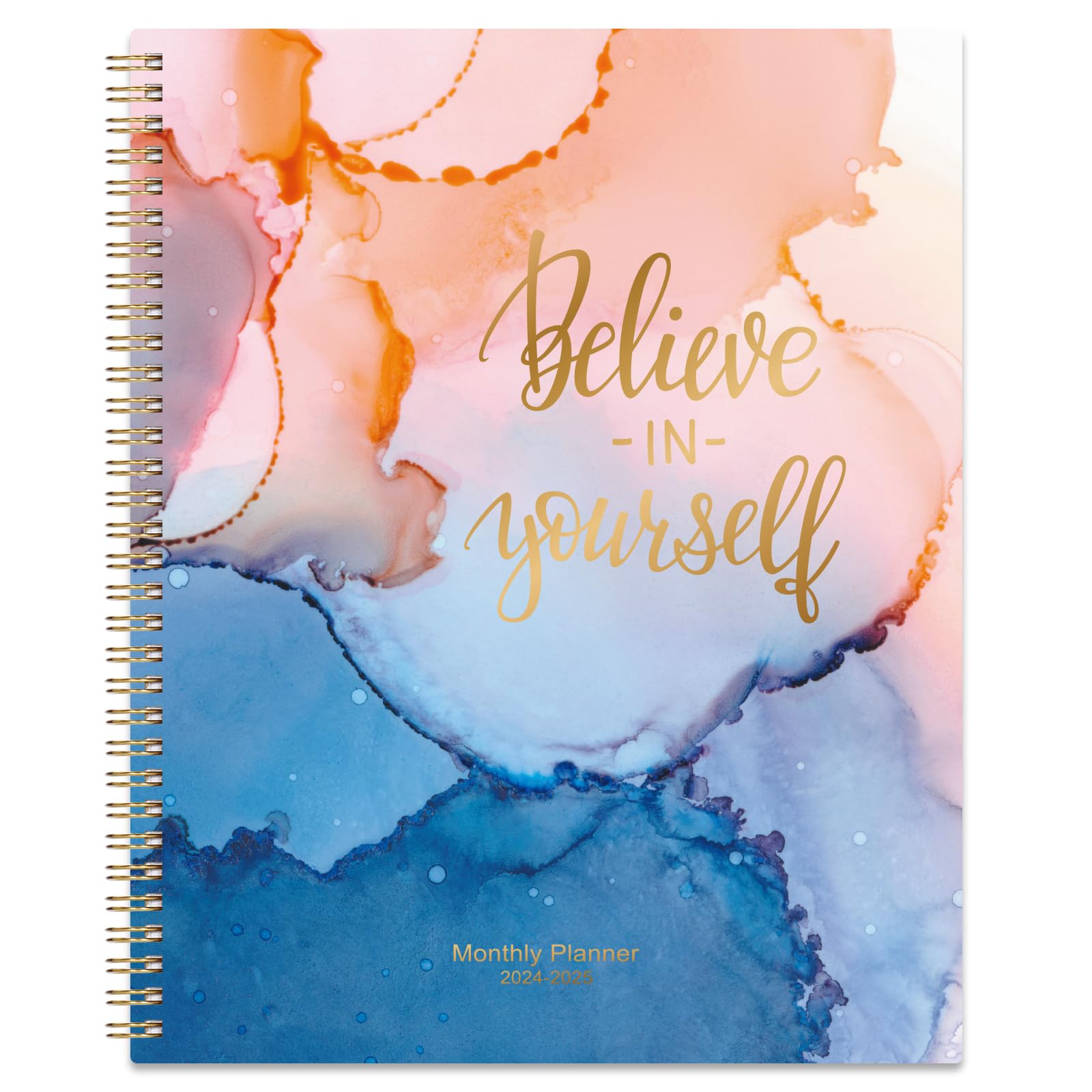 Makapoo 2024-2025 Monthly Planner with Tabs & Pocket - July 2024 to December 2025 Calendar, 9