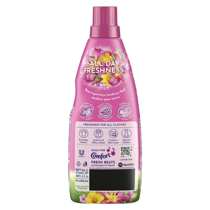 Lily Fresh Fabric Conditioner - 860ml for Long-Lasting Freshness & Softness | Ideal for Laundry, Clothes & Linens | All-Day Fragrance & Comfort After Wash