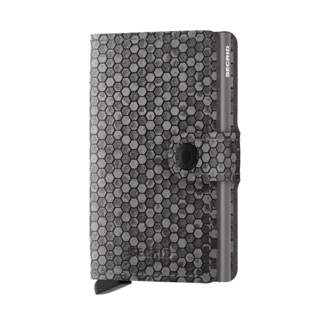 SECRID Miniwallet Hexagon - RFID Blocking Slim Wallet for Men & Women | Compact & Secure Card Holder for Everyday Use & Travel