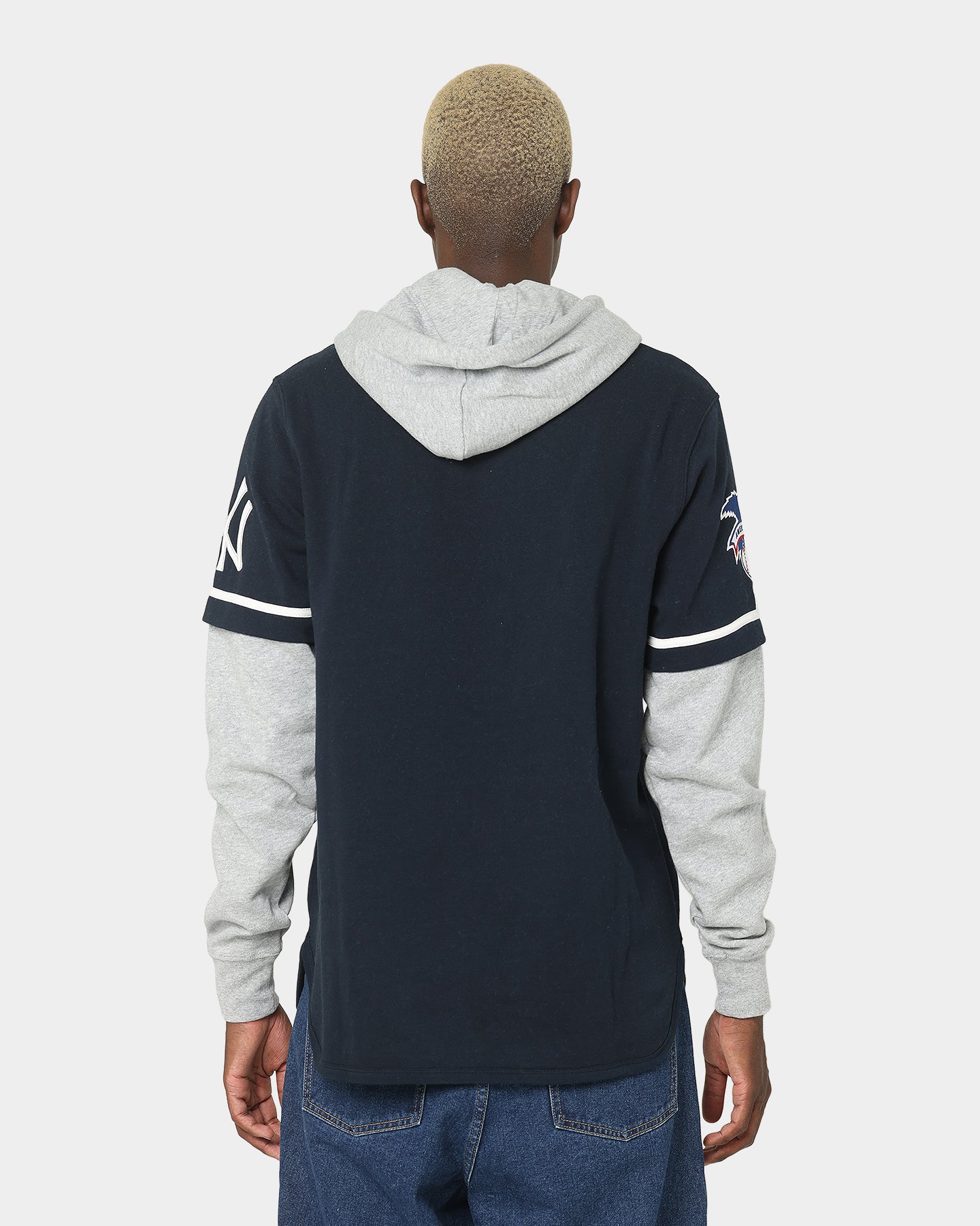 47 Brand New York Yankees Shortstop Hoodie - Navy Blue Pullover for Men & Women | Cozy Fall & Winter Wear for Baseball Fans, Casual Outings & Game Day