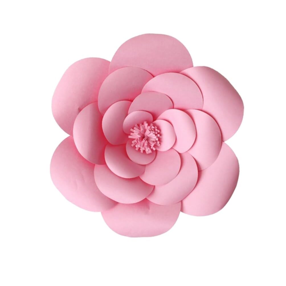 Amosfun Giant Paper Flowers for Wedding Backdrop, DIY Handmade Party Decorations - Perfect for Birthday Wall Decor, Baby Shower & Home Decoration