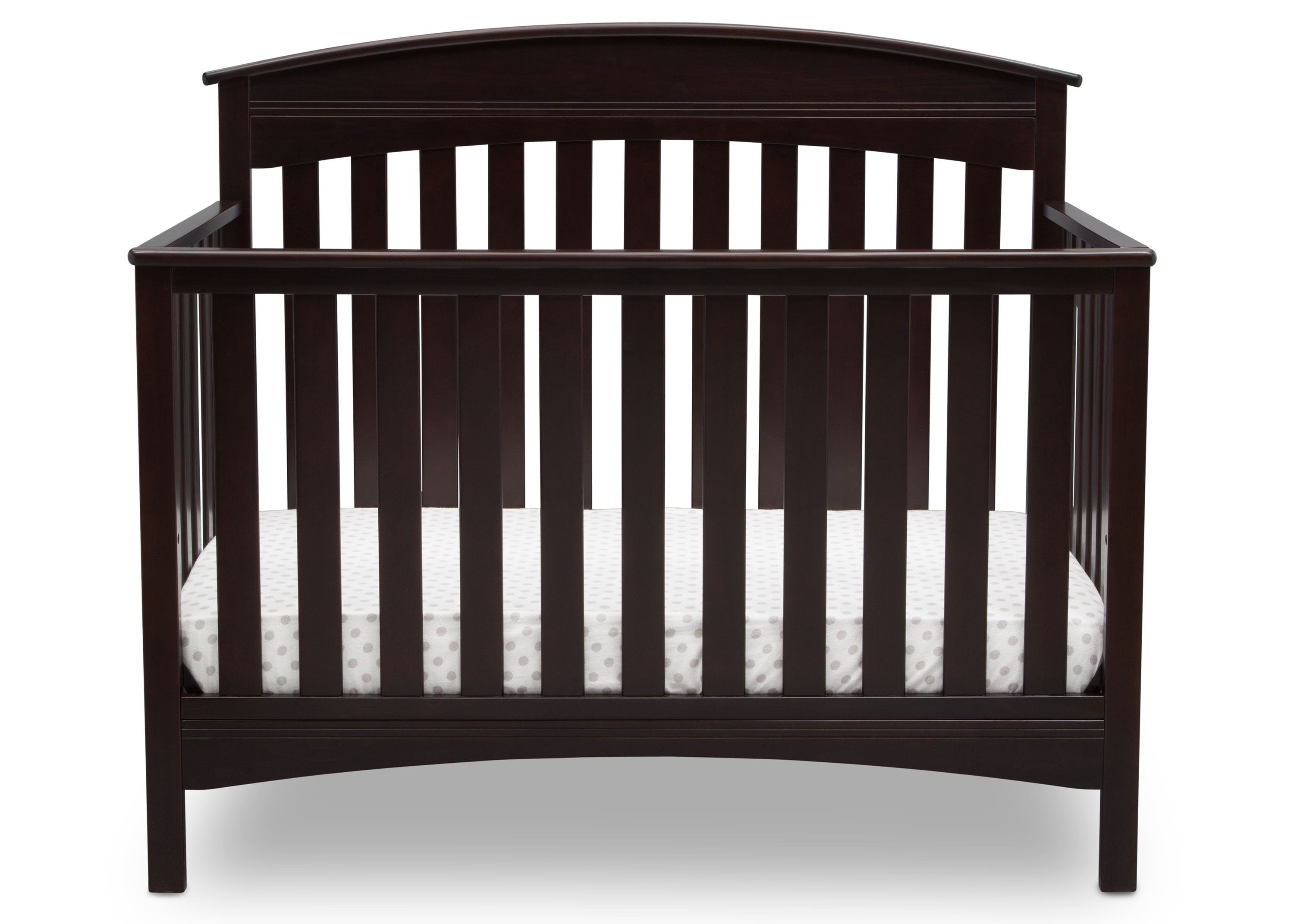 Bennington Elite Arched 4-in-1 Convertible Crib - Convertible Baby Crib to Toddler Bed, Daybed & Full-Size Bed | Perfect for Nursery, Bedroom & Guest Room